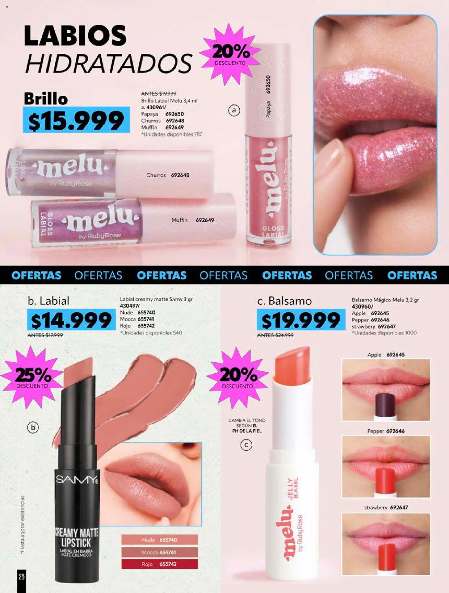 Pacifika revista - valida desde el 18/09/2026 | Página: 219 | Productos: Bálsamo, Brillo, Papaya