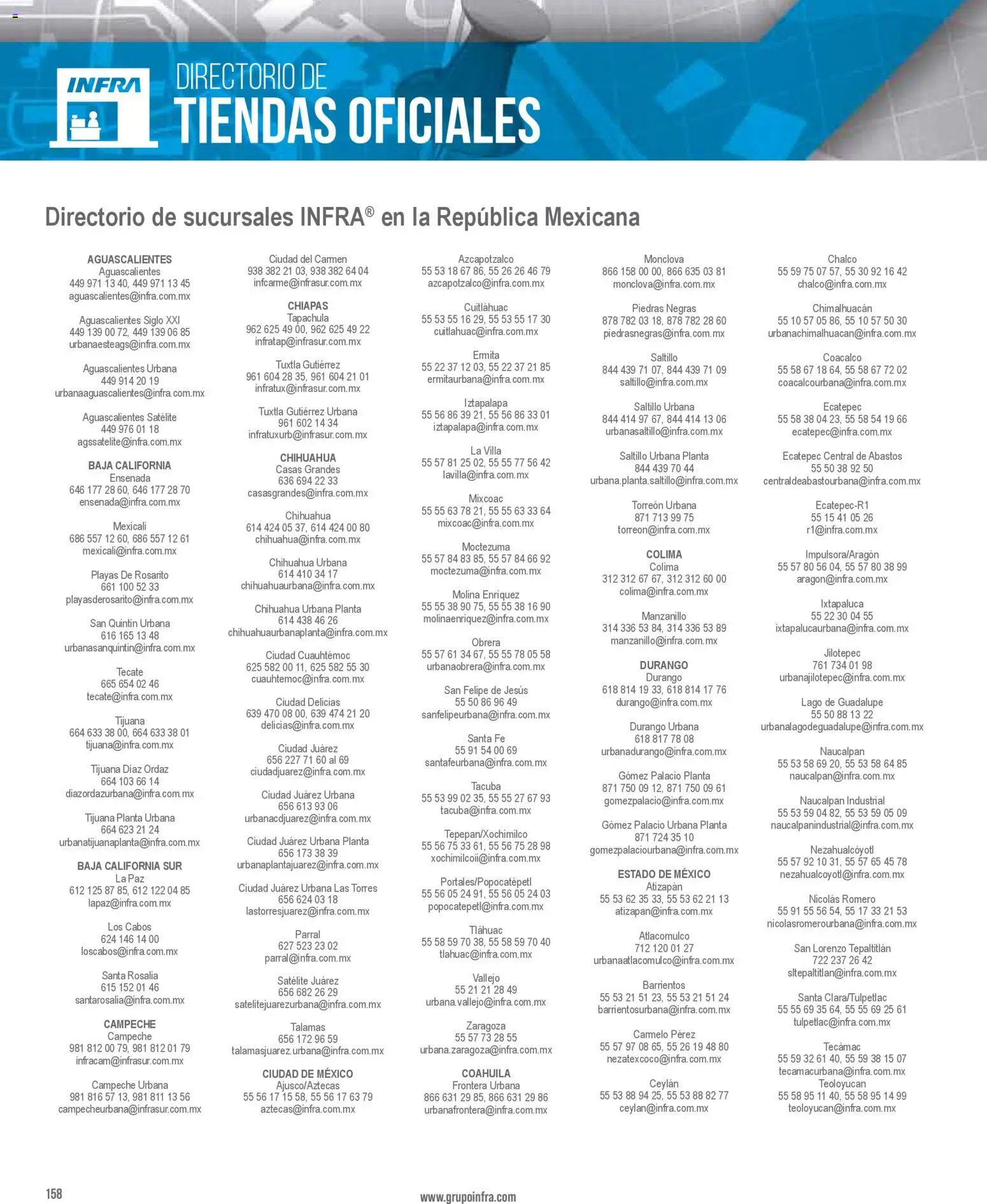 Nuevas ofertas de Infra válidas en toda la República Mexicana desde el 01/01/2026. ¡Encuentra las mejores ofertas en Infra catálogo! | Página: 160 | Productos: Planta, Satélite