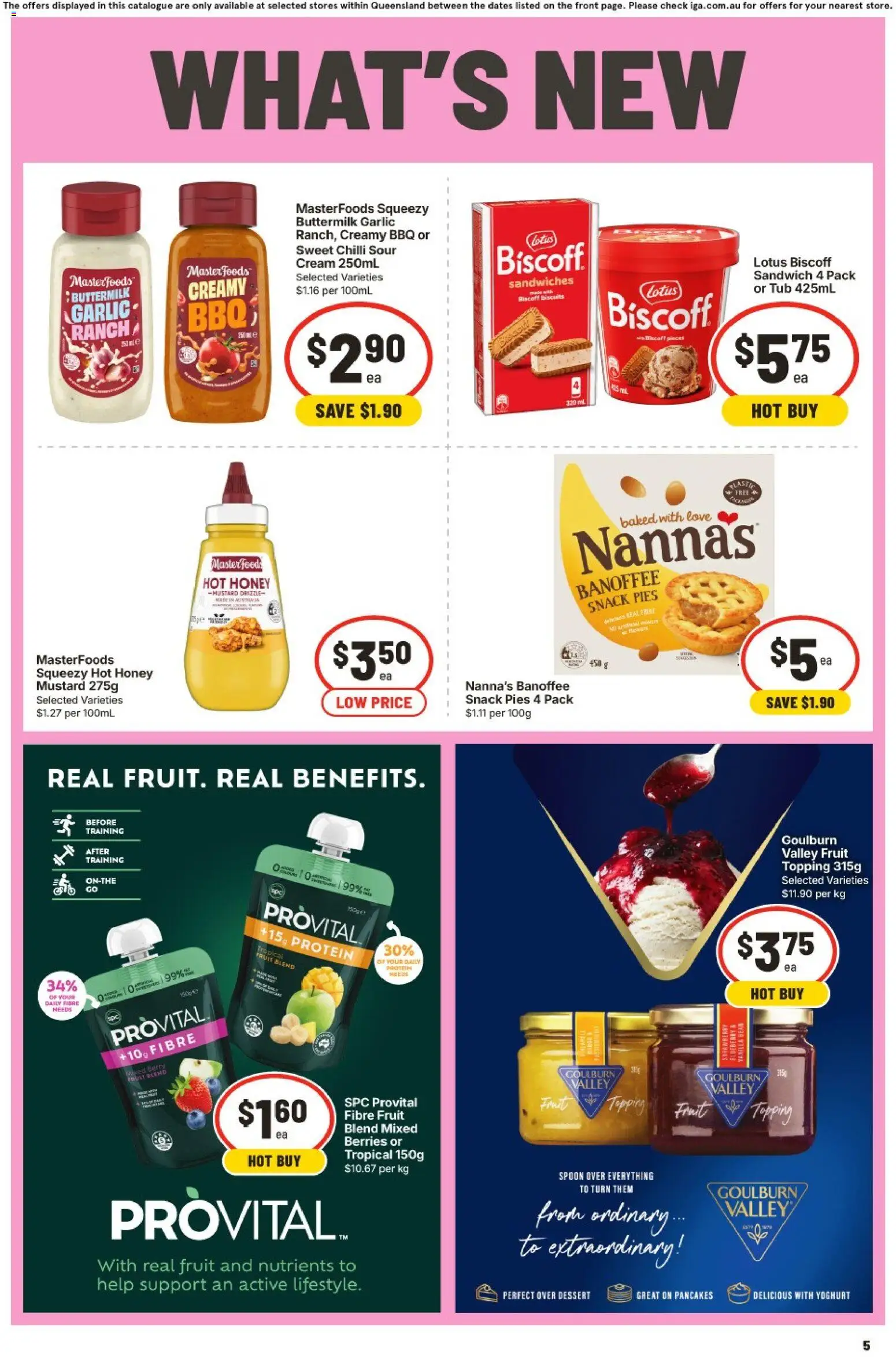 IGA catalogue - valid from 07/10/2026 | Page: 5