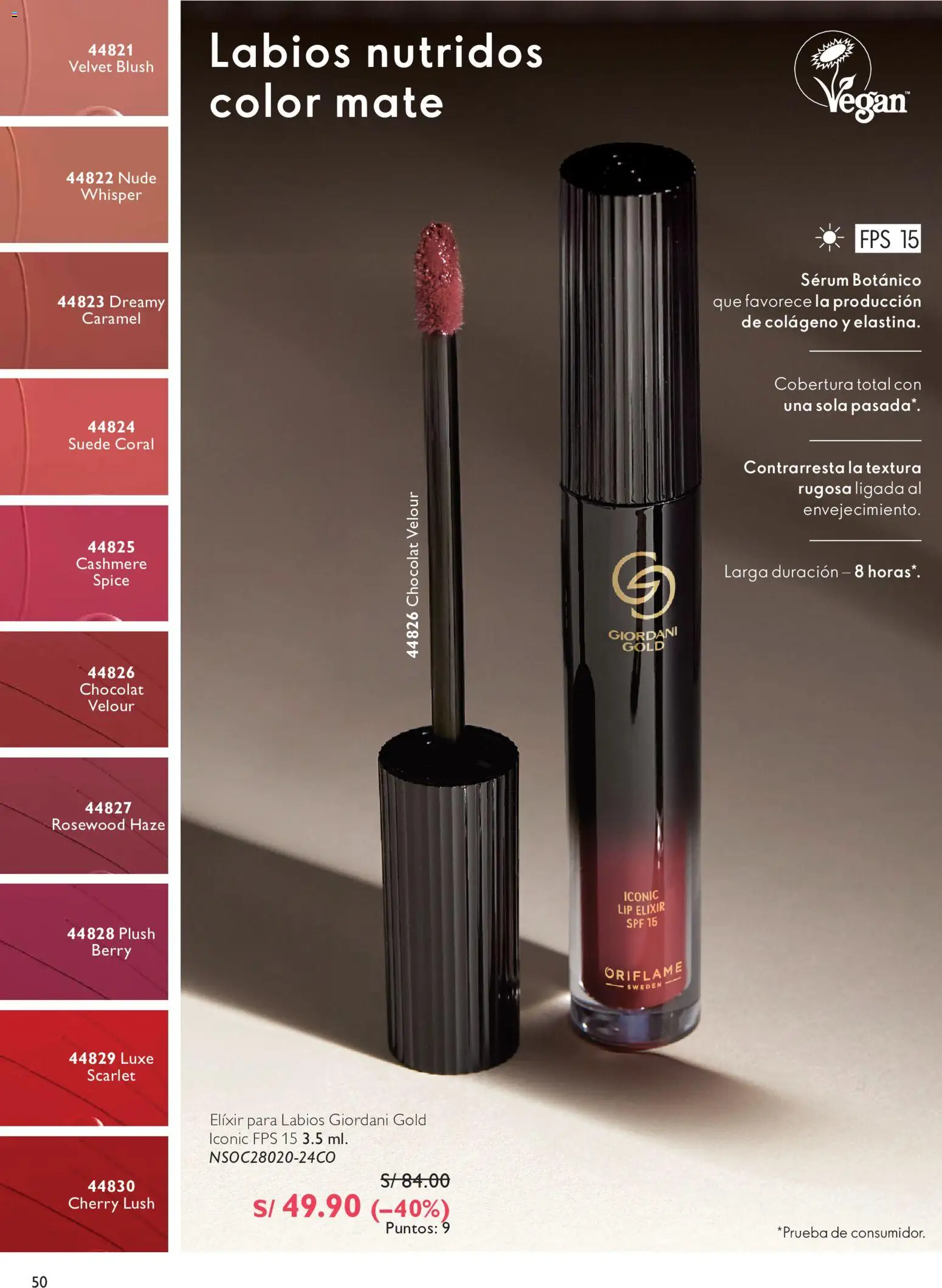 Catálogo Oriflame válido desde 20/06/2026 | Página: 50