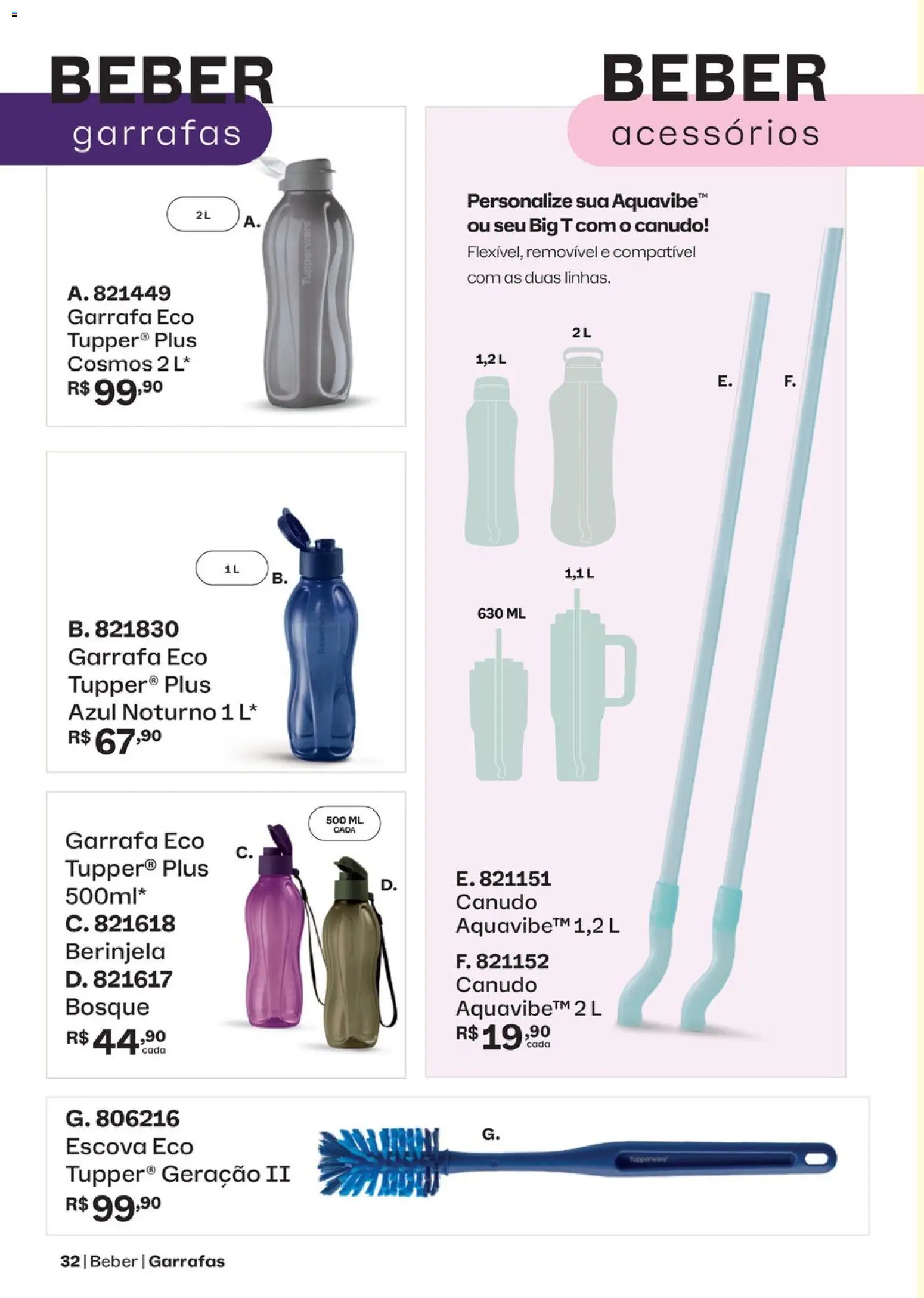 Tupperware Folheto - válido de 01/10/2026 | Página: 32 | Produtos: Berinjela, Escova