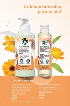 Vista previa de Yves Rocher campaña 9 2026, nuevo folleto de la tienda, válido en México a partir del 23/06/2026 | Página: 38 | Productos: Leche, Aceite, Espuma, Body