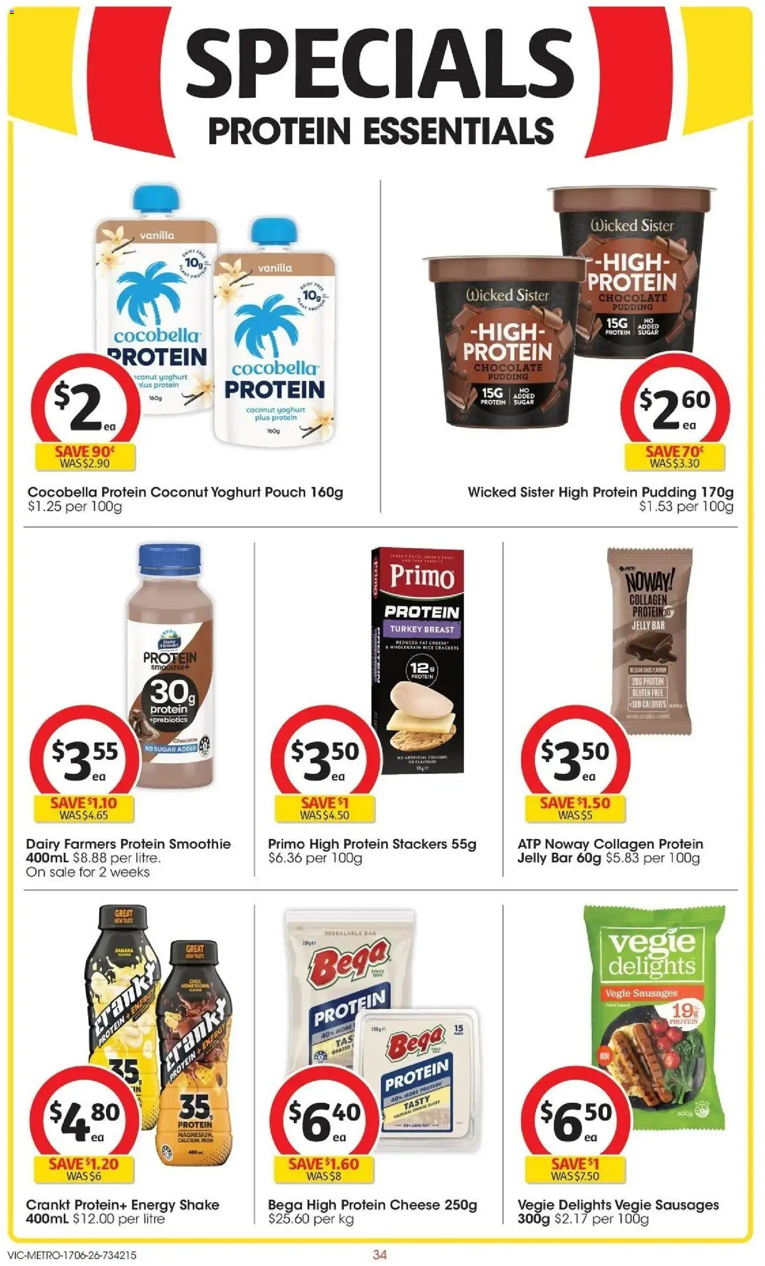Coles catalogue - valid from 16.06.2026 | Page: 34 | Products: Yoghurt, Pudding, Turkey, Iron
