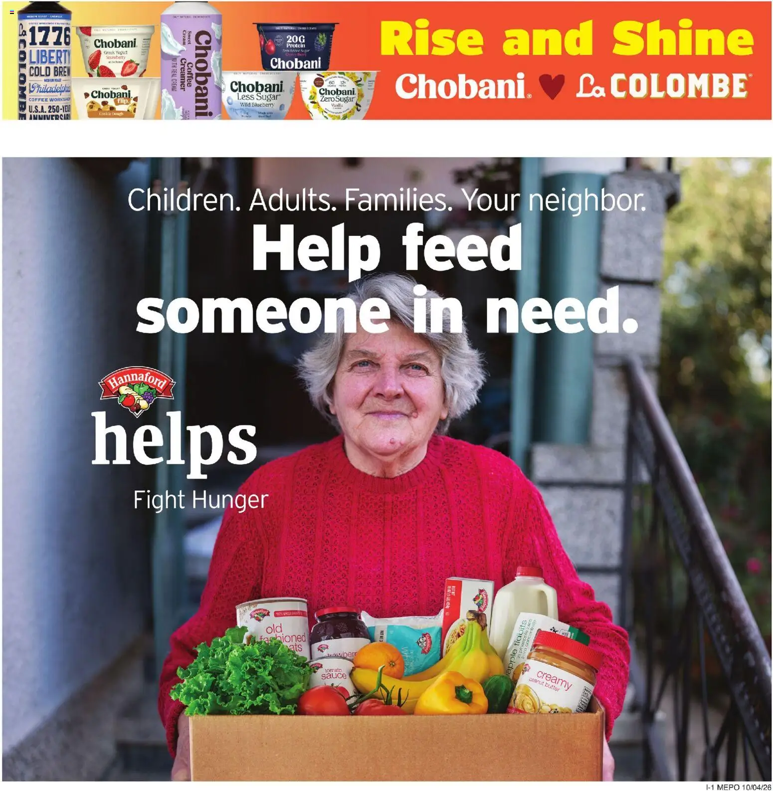 Hannaford Weekly Ad - valid from 10/04/2026 | Page: 9 | Products: Protein, Sauce, Sugar, Vanilla