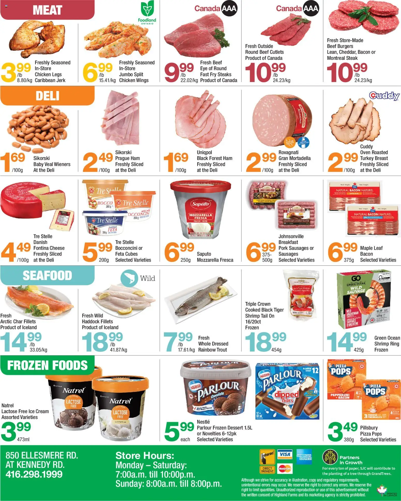 Highland Farms flyer valid from Aug 20, 2026 | Page: 4 | Products: Cream, Meat, Chocolate, Chicken