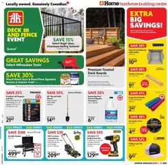 Preview of Home Hardware weekly flyer / circulaire from shop Home Hardware valid from 04.06.2026