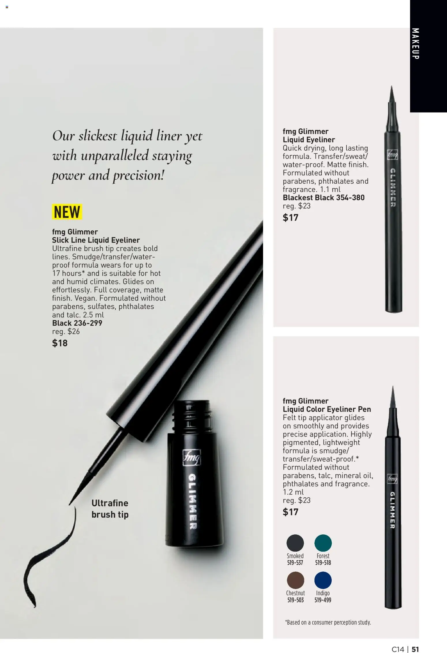 Avon flyer valid from Jul 2, 2026 | Page: 51 | Products: Brush, Eyeliner