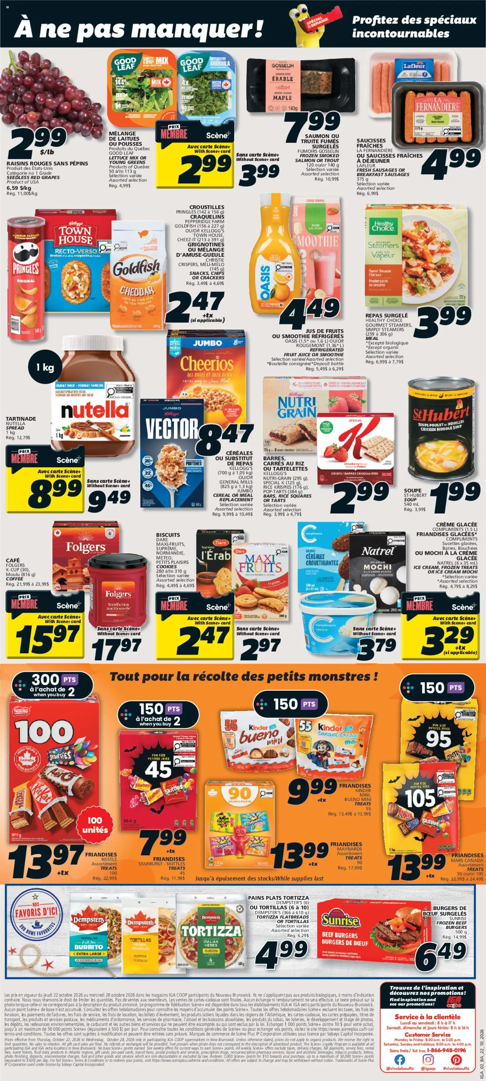 IGA flyer valid from Oct 22, 2026 | Page: 2