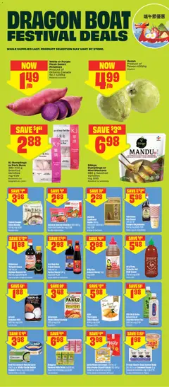 Preview of FreshCo weekly flyer / circulaire from shop FreshCo valid from 07.05.2026 | Page: 11 | Products: Tea, Cream, Ice cream, Pork