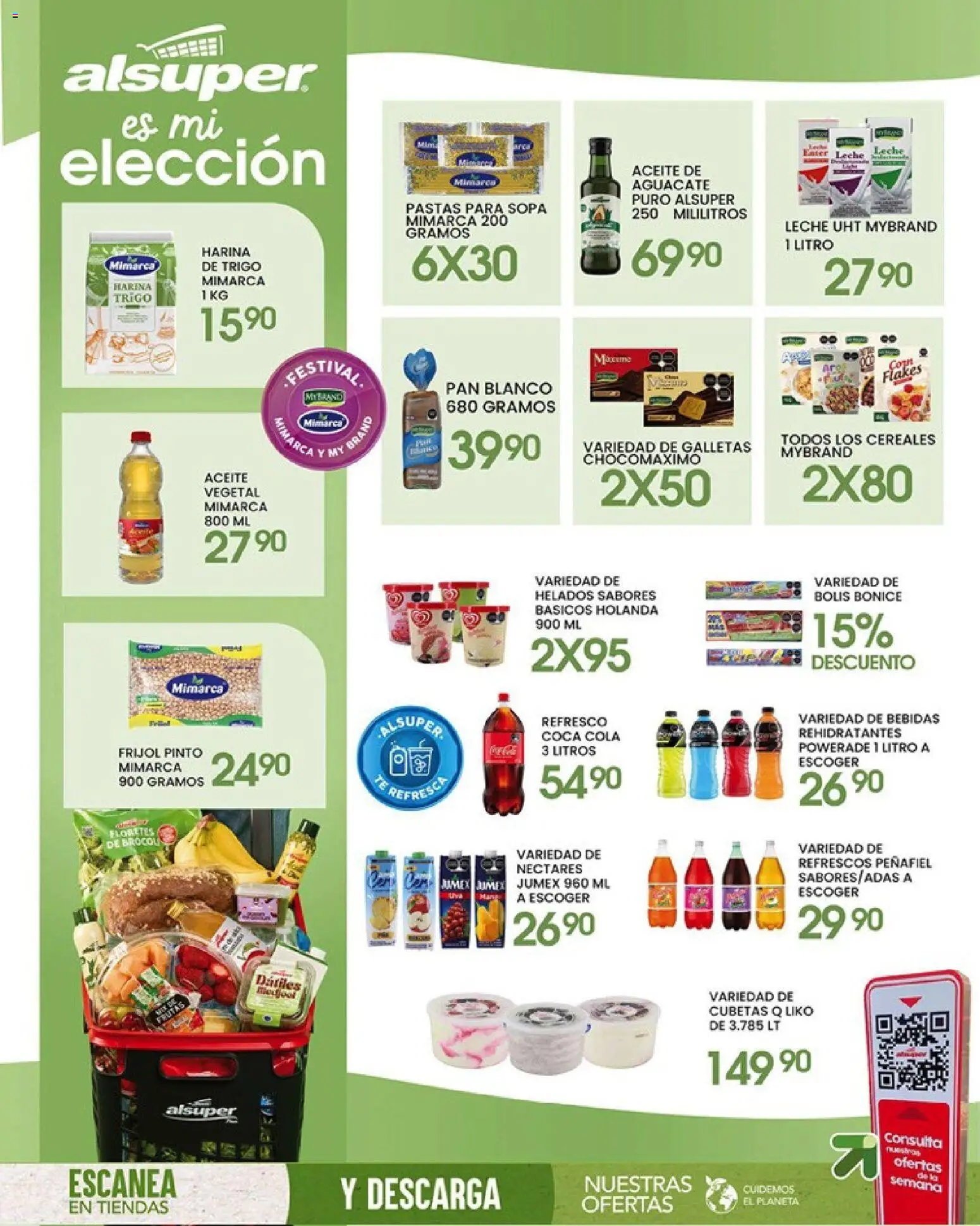 Nuevas ofertas de Alsuper válidas en toda la República Mexicana desde el 19.05.2026. ¡Encuentra las mejores ofertas en Alsuper folleto Chihuahua-Ciudad! | Página: 8 | Productos: Harina, Sopa, Aceite, Aguacate