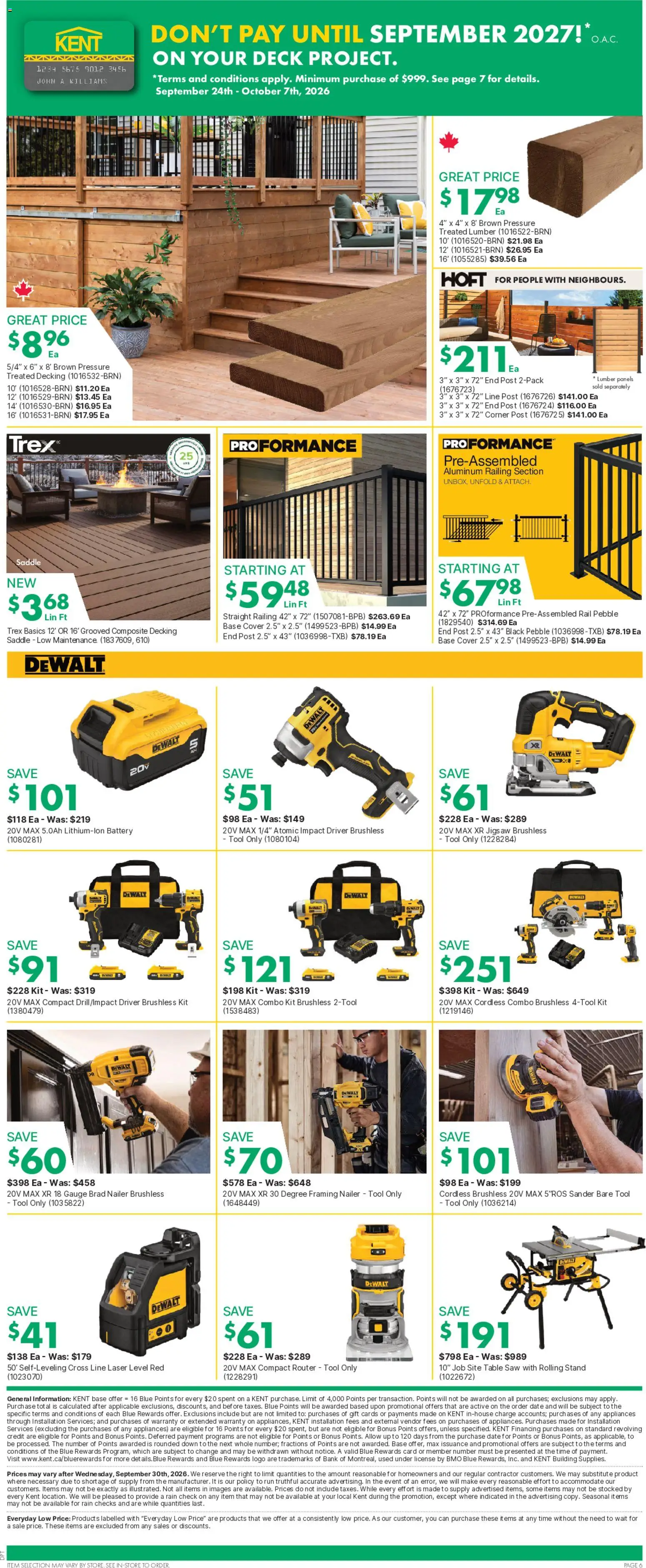 Kent flyer valid from Sep 24, 2026 | Page: 7 | Products: Jigsaw, Table, Battery