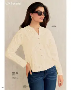 Vista previa de Cklass catálogo Otoño Invierno, nuevo folleto de la tienda, válido en México a partir del 08/07/2026 | Página: 162 | Productos: Blusa, Lentes, Algodón