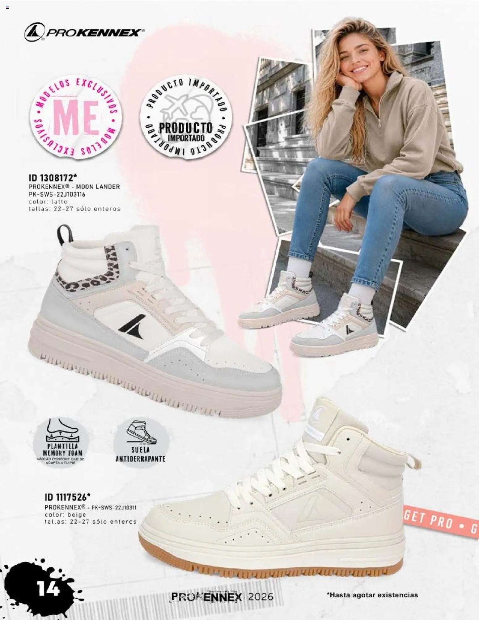 Nuevas ofertas de Price Shoes válidas en toda la República Mexicana desde el 15/09/2026. ¡Encuentra las mejores ofertas en Price Shoes catálogo Prokennex! | Página: 14