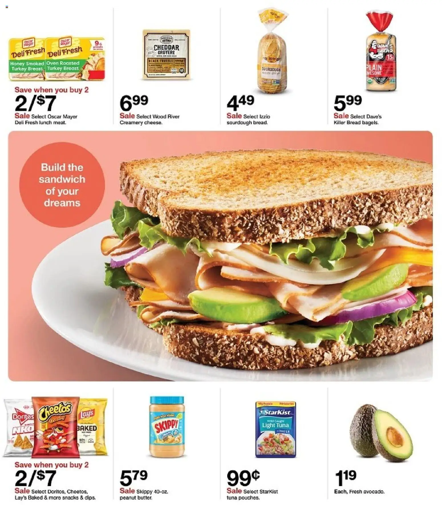 Target Weekly Ad - valid from 07/19/2026 | Page: 26 | Products: Cheese, Bread, Oven