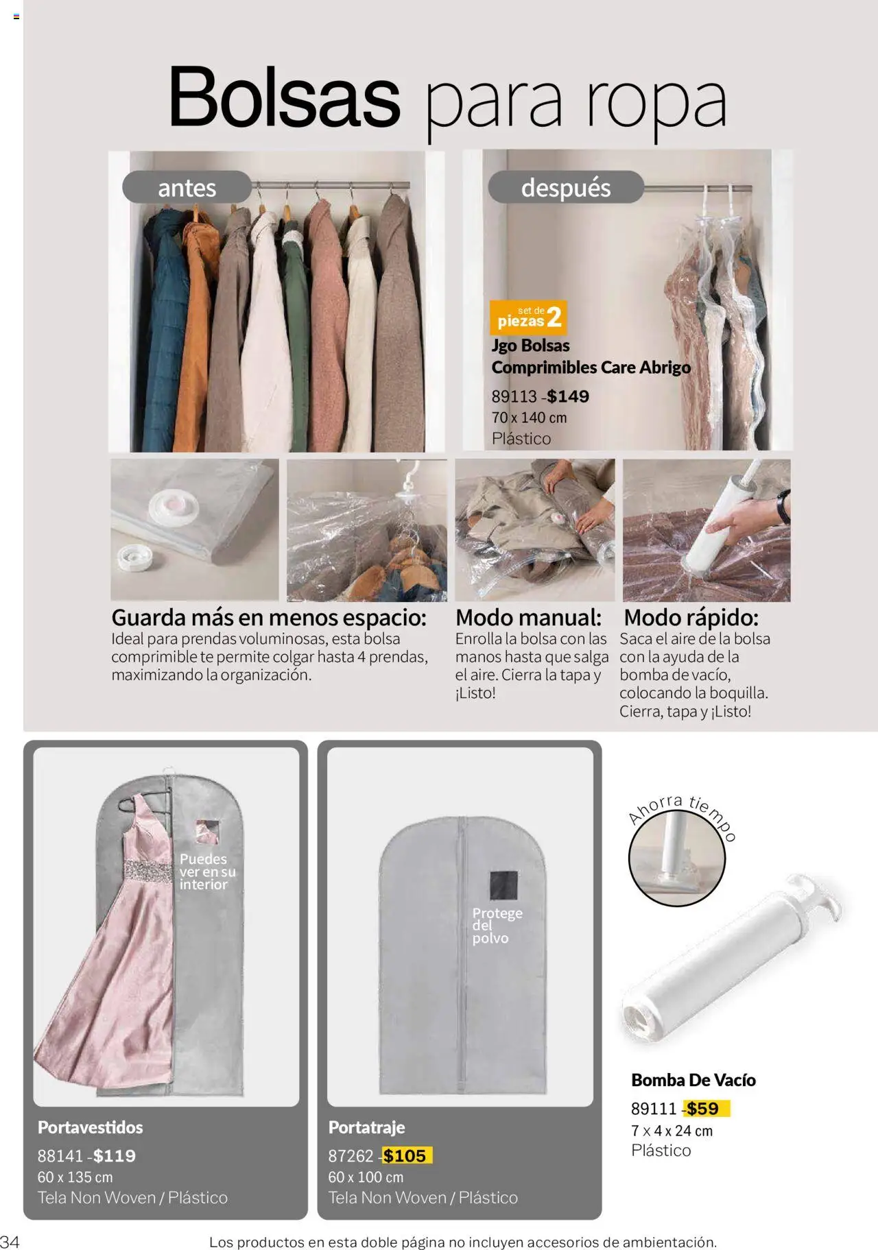 Nuevas ofertas de Vianney válidas en toda la República Mexicana desde el 05/09/2025. ¡Encuentra las mejores ofertas en Vianney - Catálogo - Biasi! | Página: 36 | Productos: Abrigo, Bolsa, Ropa, Polvo
