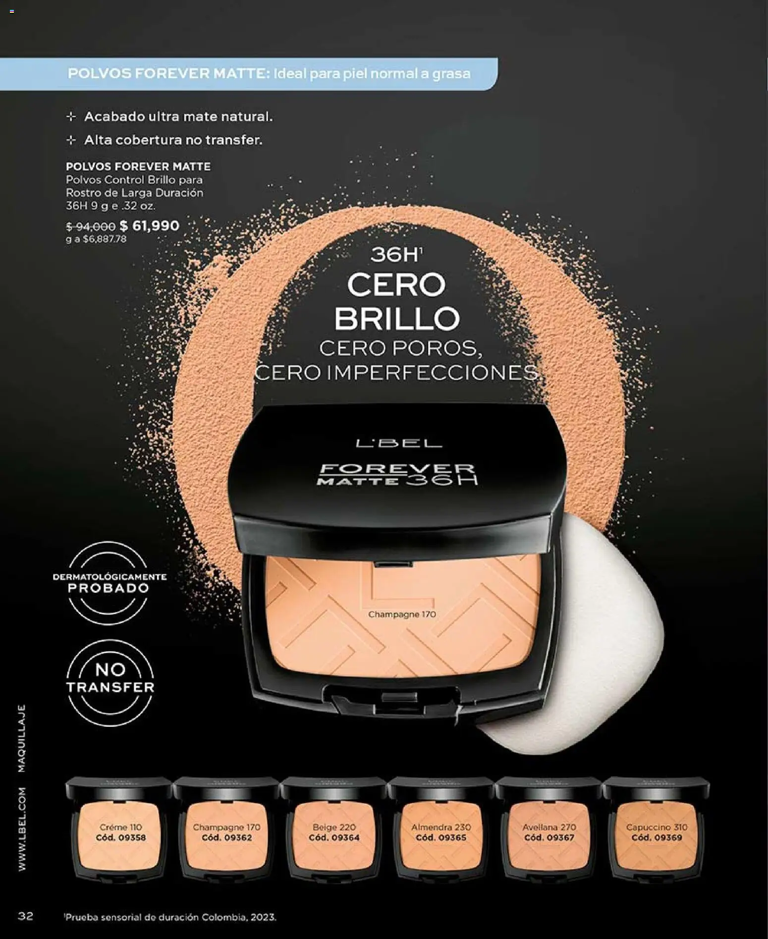 L'Bel revista - valida desde el 17.07.2026 | Página: 32 | Productos: Almendra, Brillo, Maquillaje