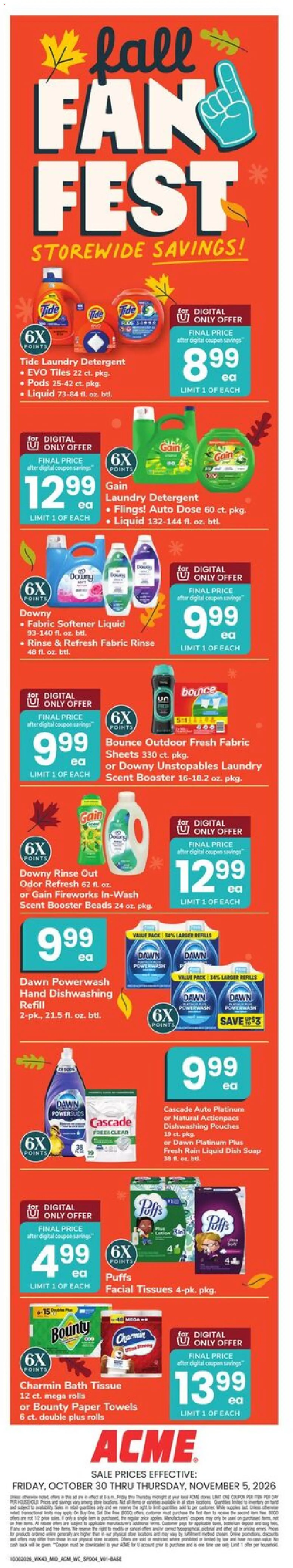 Acme Weekly Ad - valid from 10/30/2026 | Page: 3