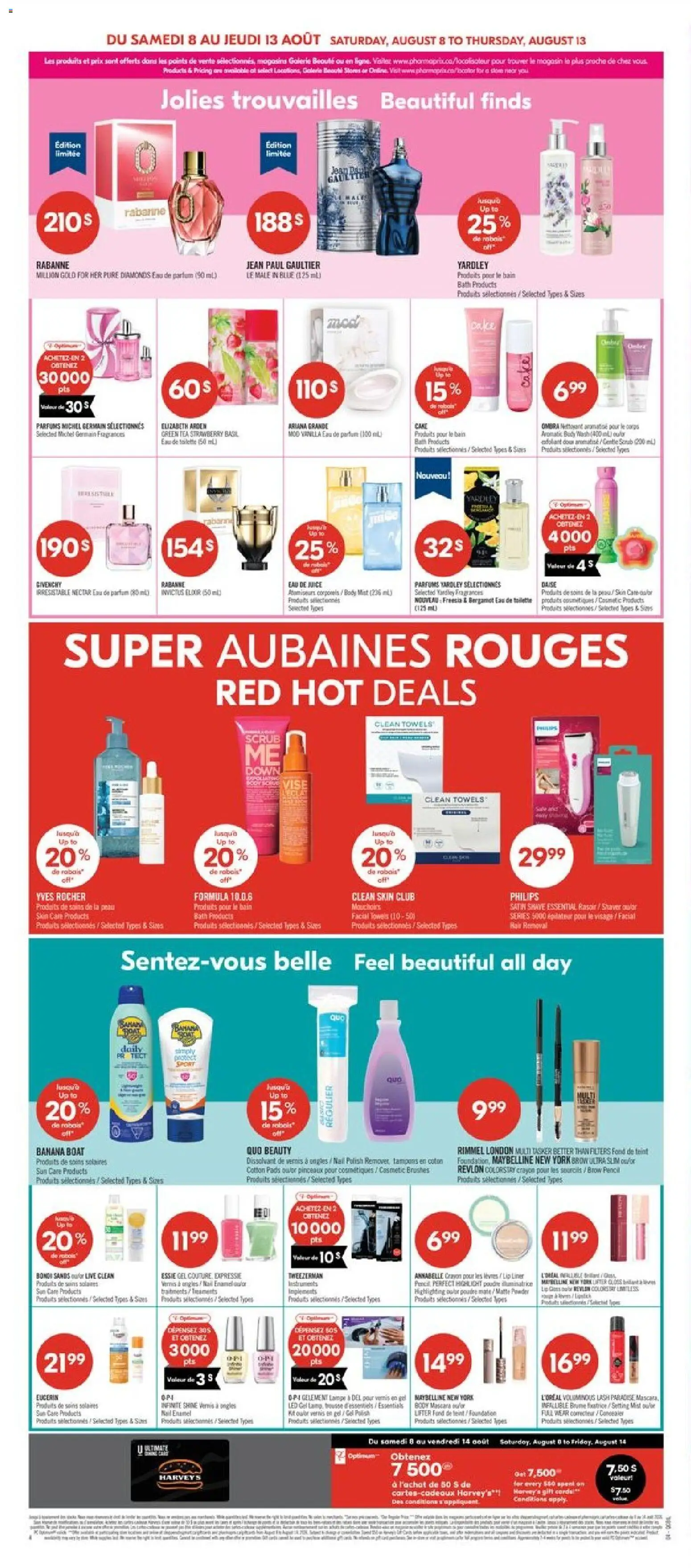 Pharmaprix flyer valid from Aug 7, 2026 | Page: 10