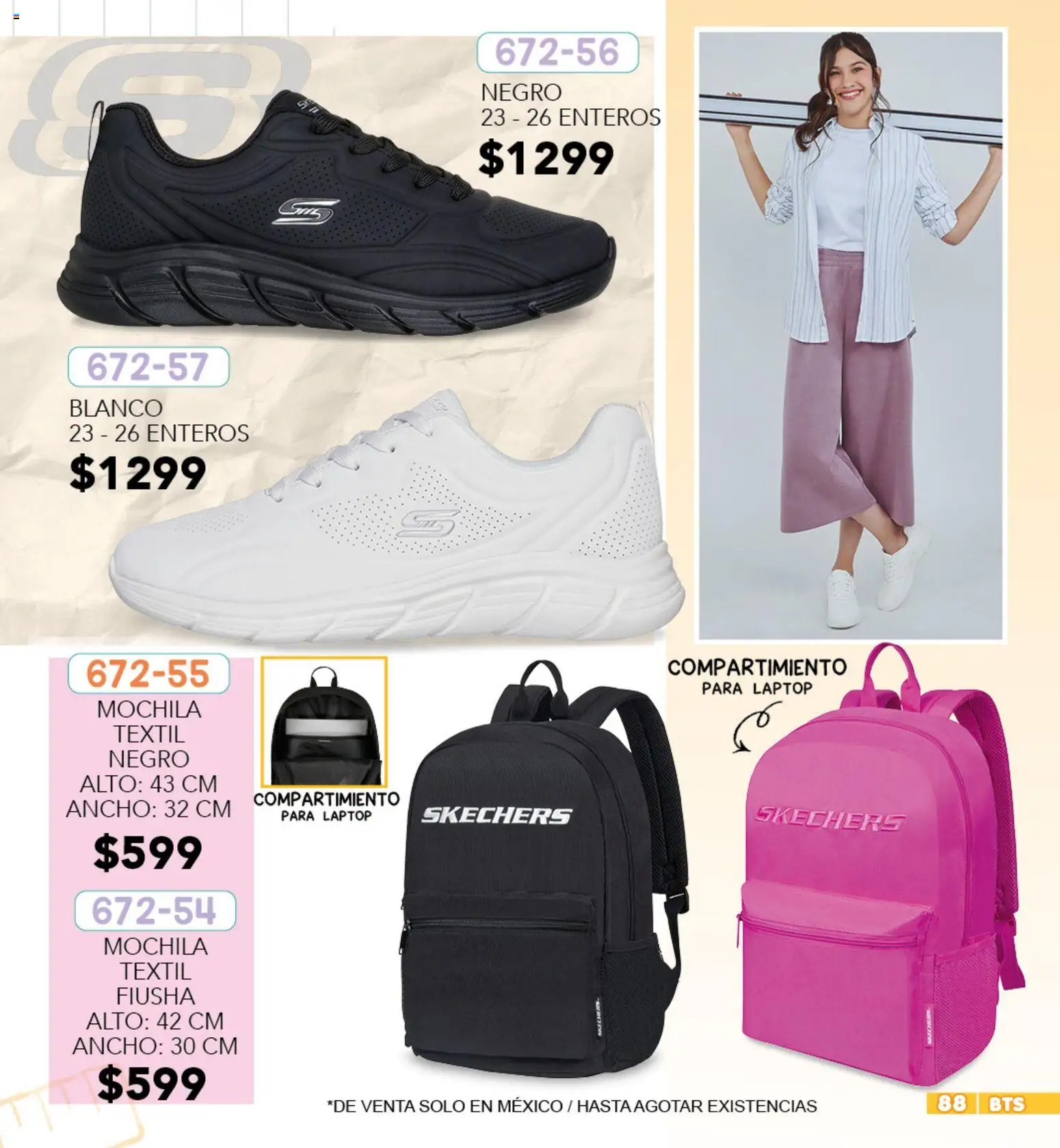 Nuevas ofertas de Cklass válidas en toda la República Mexicana desde el 09.06.2026. ¡Encuentra las mejores ofertas en Cklass catálogo Escolar! | Página: 89 | Productos: Mochila