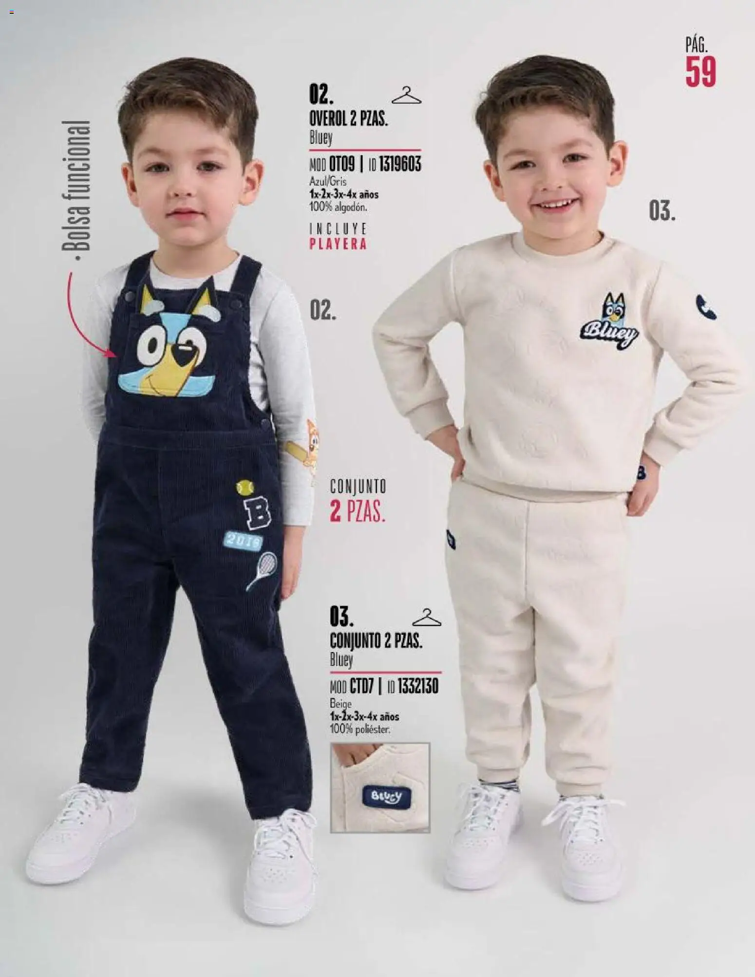 Nuevas ofertas de Price Shoes válidas en toda la República Mexicana desde el 05/09/2026. ¡Encuentra las mejores ofertas en Price Shoes catálogo Licencias! | Página: 59 | Productos: Overol, Bolsa, Playera, Conjunto