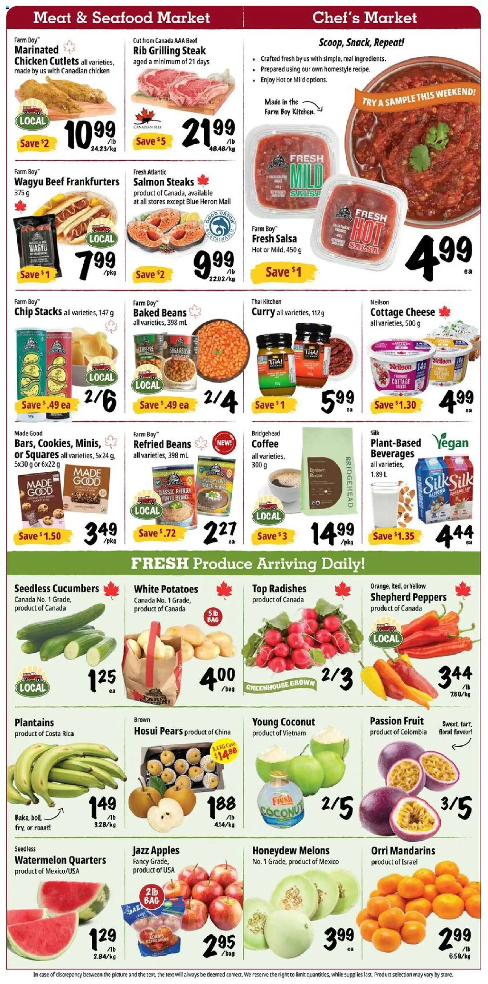 Farm Boy flyer valid from 30.04.2026 | Page: 2 | Products: Cucumbers, Potatoes, Coffee, Apples