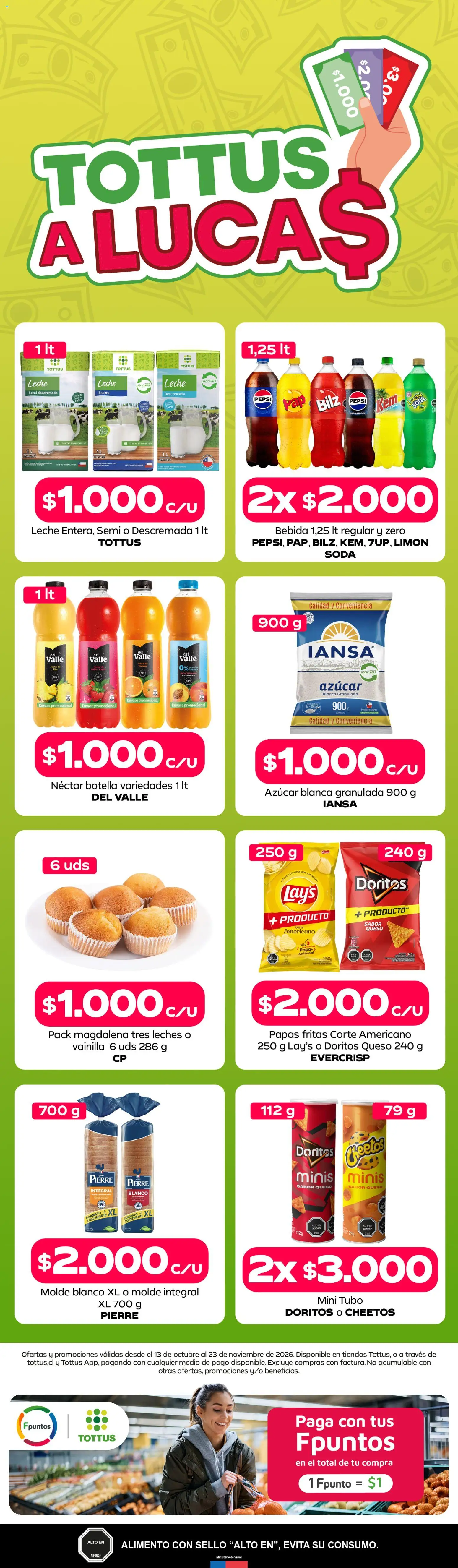 Tottus Ofertas │ válido desde el 13.10.2026 | Página: 1