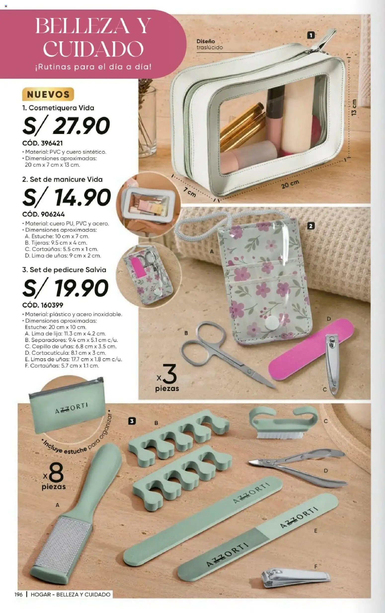 Catálogo Azzorti válido desde 20/09/2026 | Página: 198 | Productos: Lima, Cortauñas