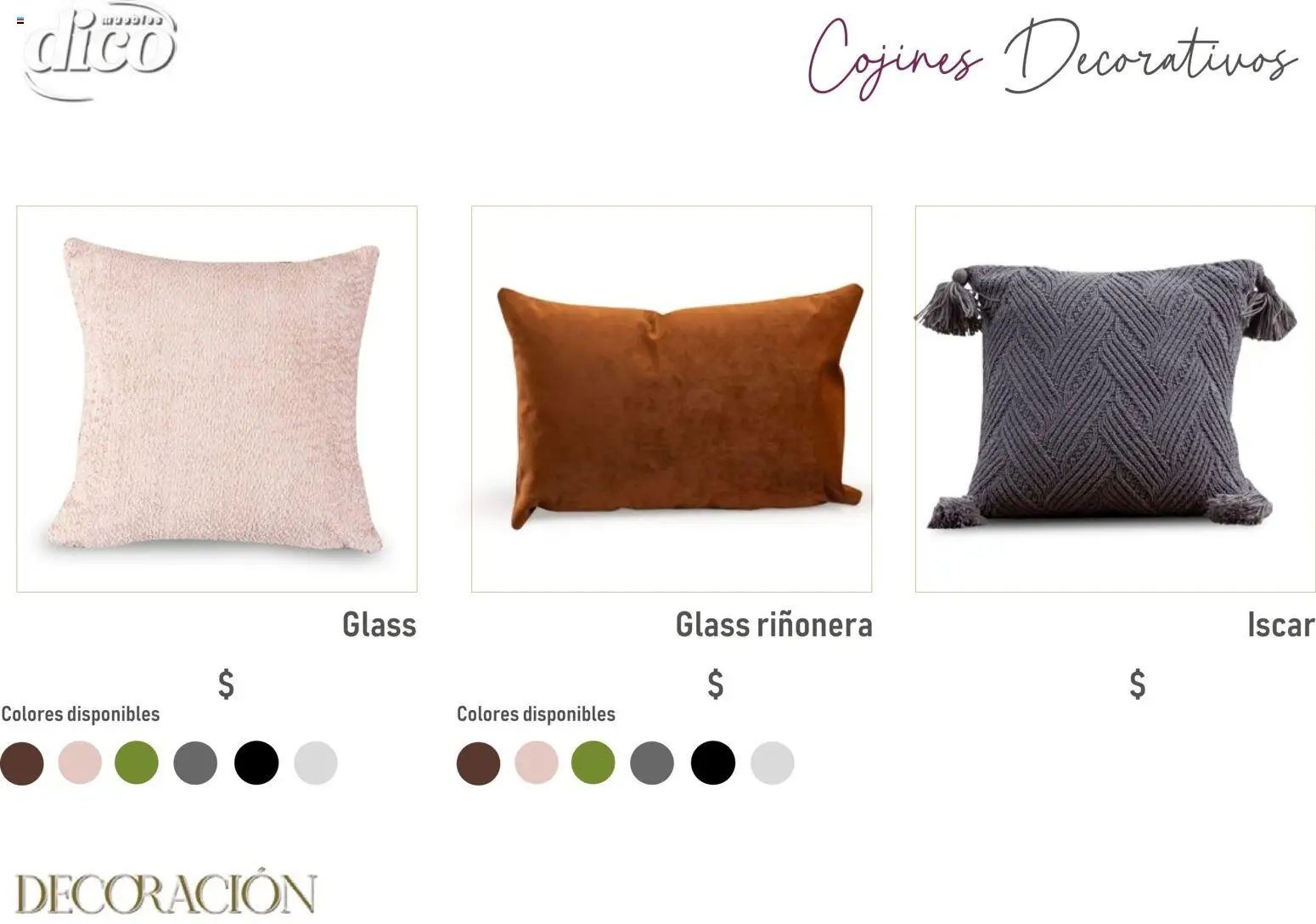 Nuevas ofertas de Muebles Dico válidas en toda la República Mexicana desde el 09/12/2025. ¡Encuentra las mejores ofertas en Muebles Dico catálogo Decoración! | Página: 52 | Productos: Decoración
