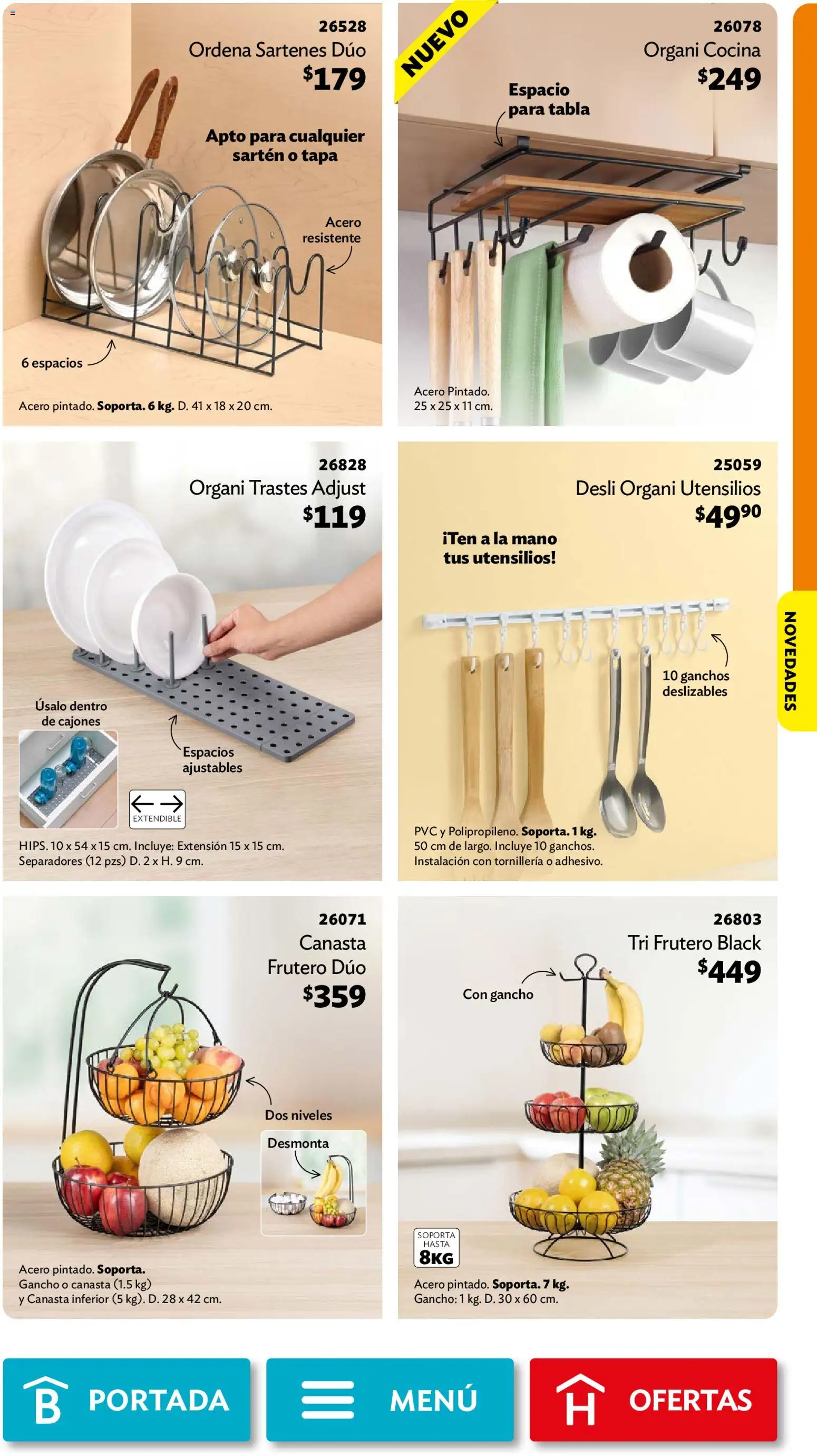 Nuevas ofertas de Betterware válidas en toda la República Mexicana desde el 02/11/2026. ¡Encuentra las mejores ofertas en Betterware campaña 11 2026! | Página: 53