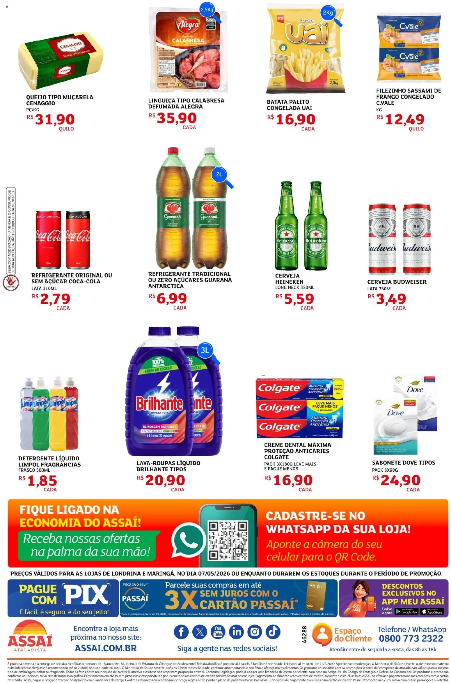 Assaí Atacadista Folheto - válido de 07.05.2026 | Página: 2
