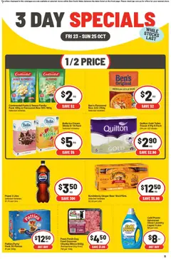 Preview of IGA 3 Day Specials ACT - valid from 23/10/2026