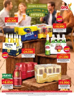 Ara catálogo -  Vista previa de la revista de la tienda Ara valido desde el 02.04.2026 | Página: 5 | Productos: Botella, Sobre, Mandolina, Cerveza