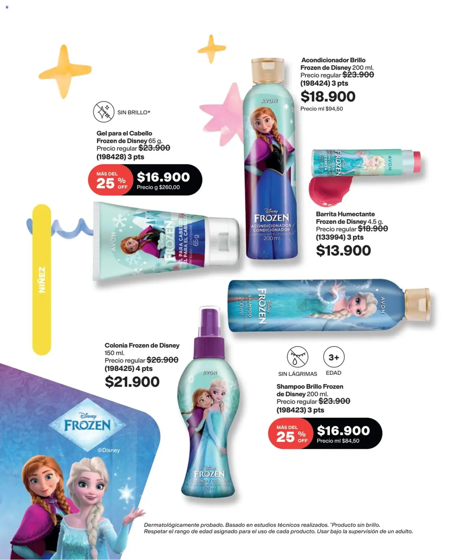 Avon revista - valida desde el 03/08/2026 | Página: 202 | Productos: Bajo, Shampoo, Brillo, Acondicionador