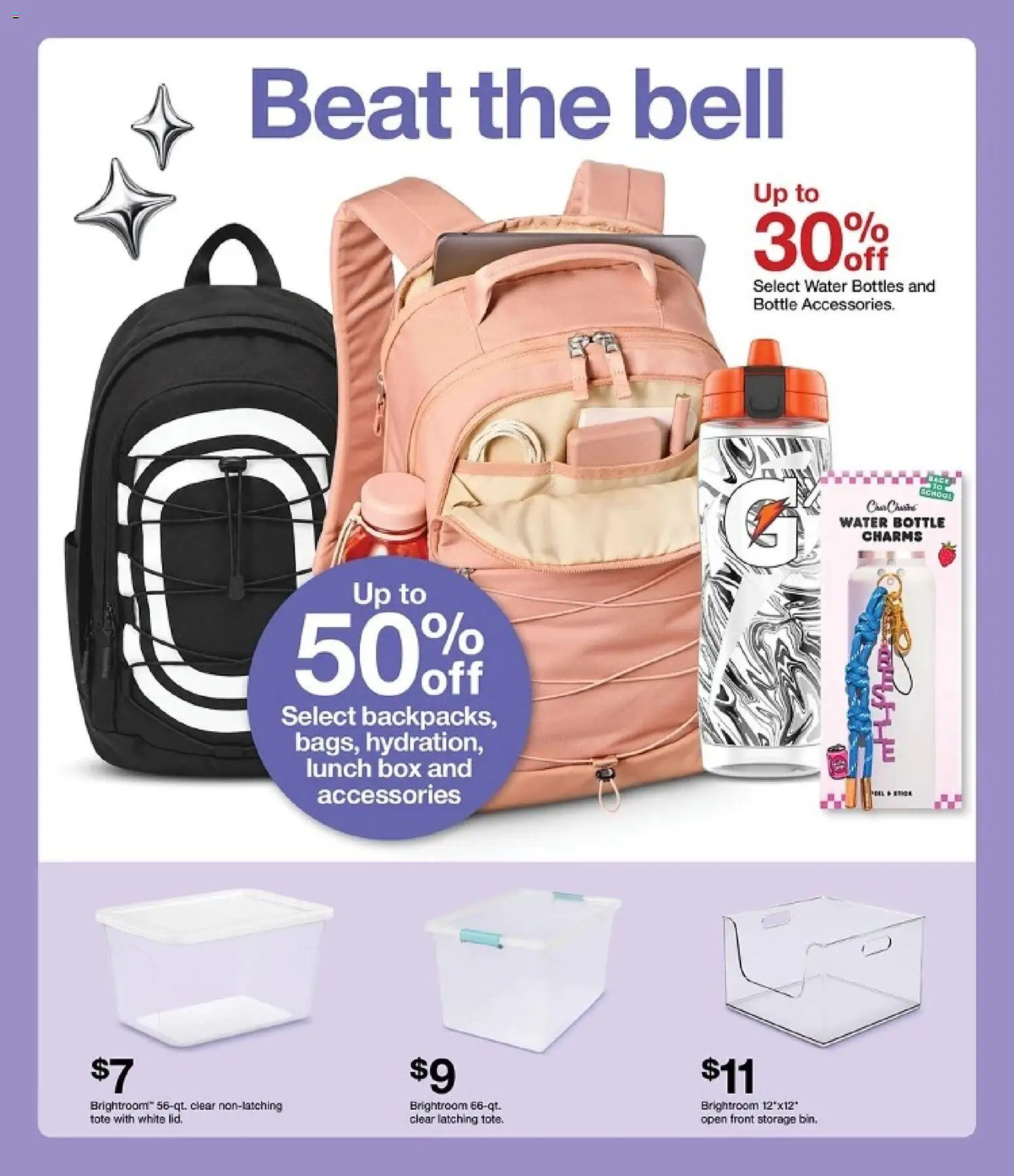 Target Weekly Ad - valid from 08/23/2026 | Page: 8 | Products: Box, Water