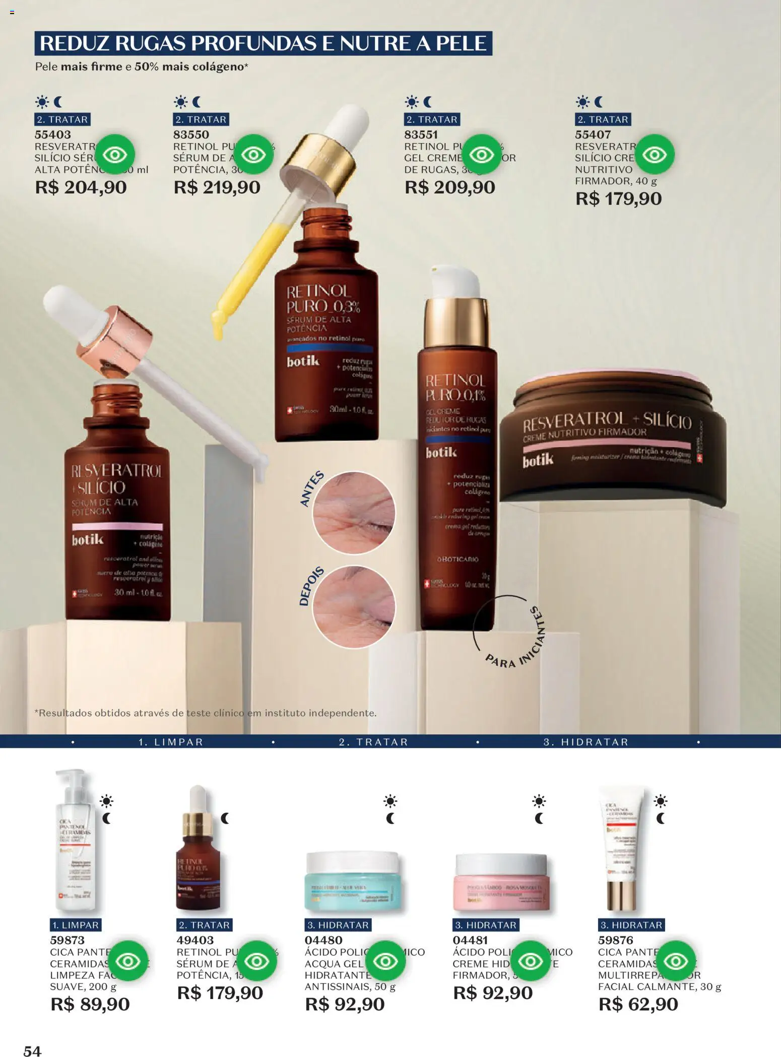 O Boticário Folheto - válido de 10/08/2026 | Página: 58 | Produtos: Colágeno, Sérum, Creme