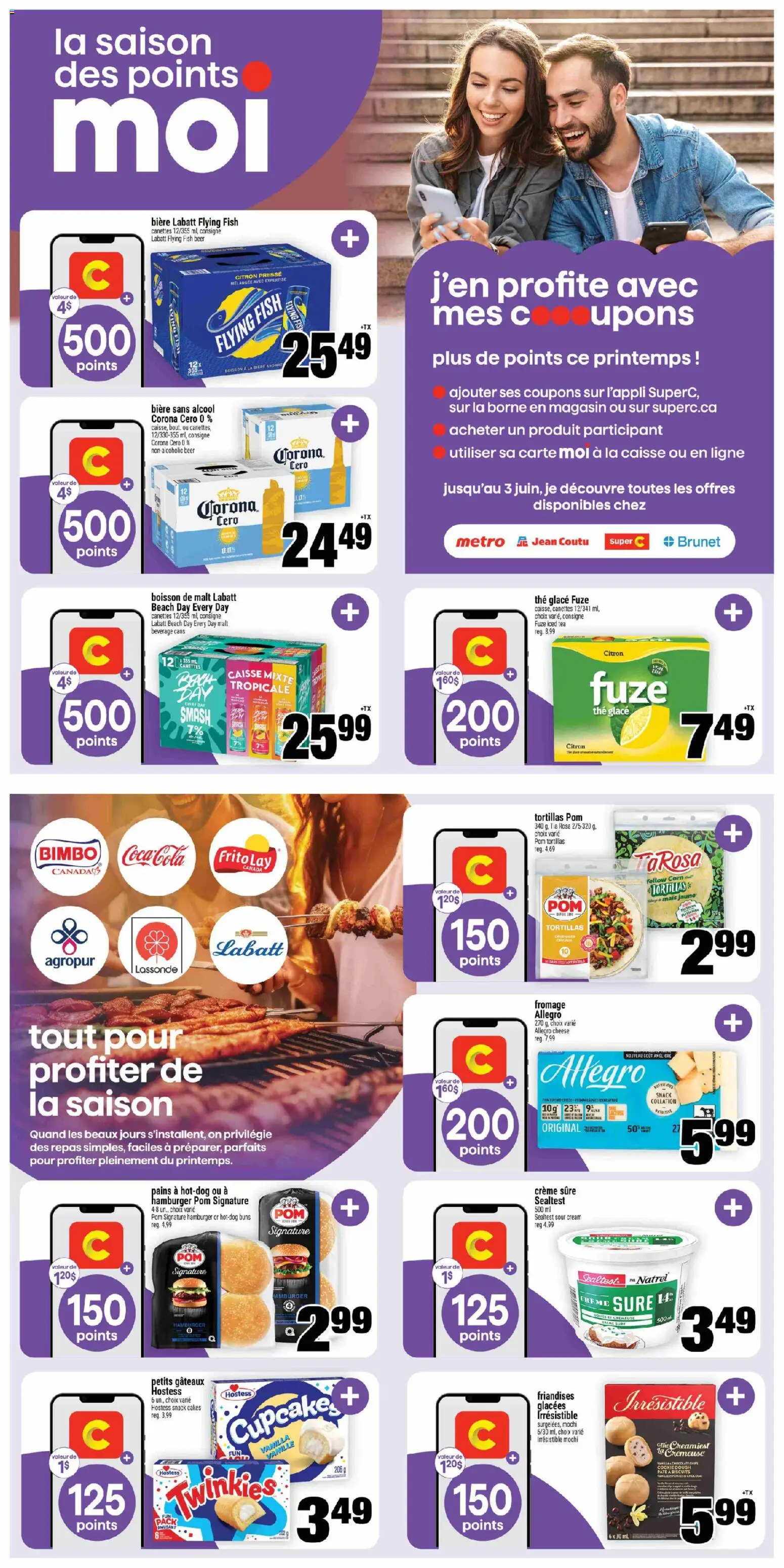Super C flyer valid from 28.05.2026 | Page: 17 | Products: Fish, Tea, Chips, Cheese