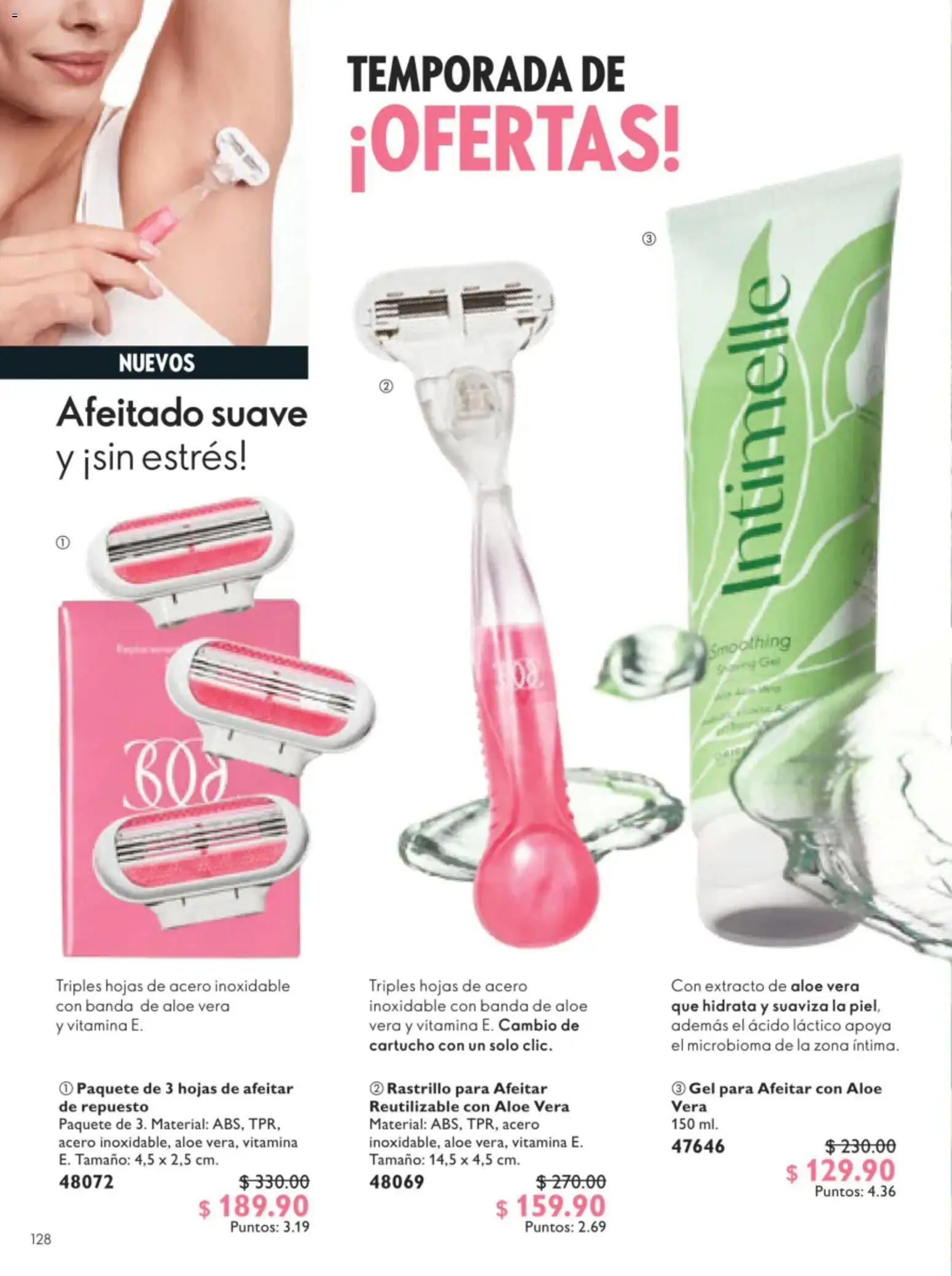 Nuevas ofertas de Oriflame válidas en toda la República Mexicana desde el 11/07/2026. ¡Encuentra las mejores ofertas en Oriflame campaña 10 2026! | Página: 128 | Productos: Rastrillo