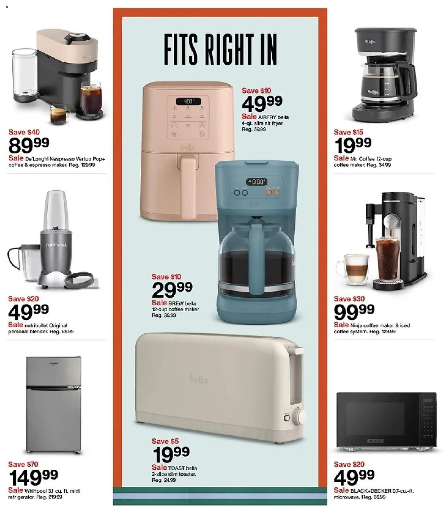 Target Weekly Ad - valid from 08/09/2026 | Page: 11 | Products: Coffee, Iced coffee, Coffee maker