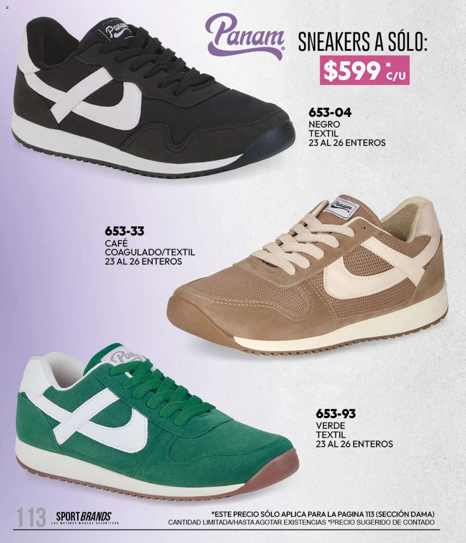 Nuevas ofertas de Cklass válidas en toda la República Mexicana desde el 11/09/2026. ¡Encuentra las mejores ofertas en Cklass catálogo Sportbrands Dama Invierno! | Página: 130 | Productos: Café