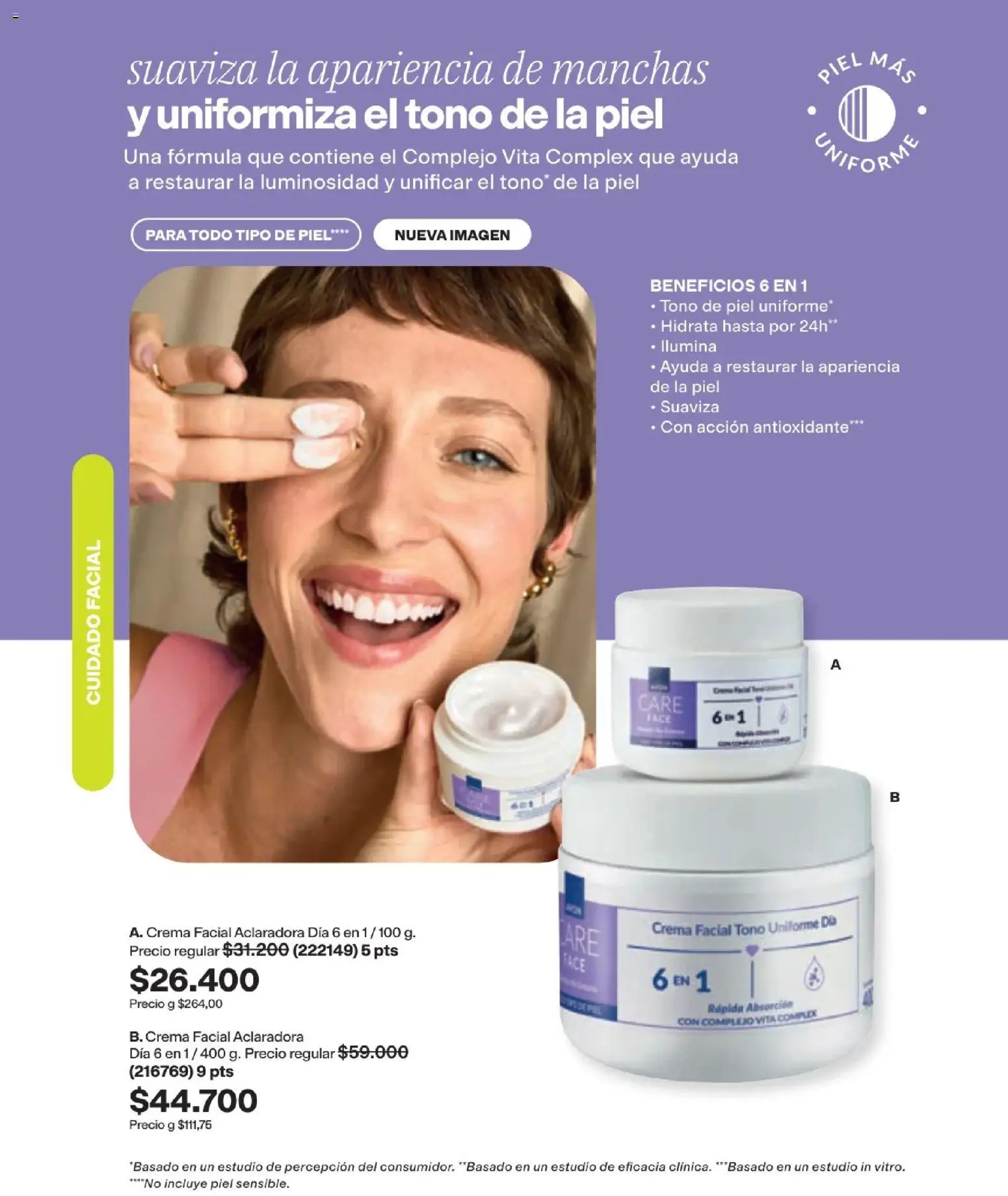 Avon revista - valida desde el 19/09/2026 | Página: 103 | Productos: Crema