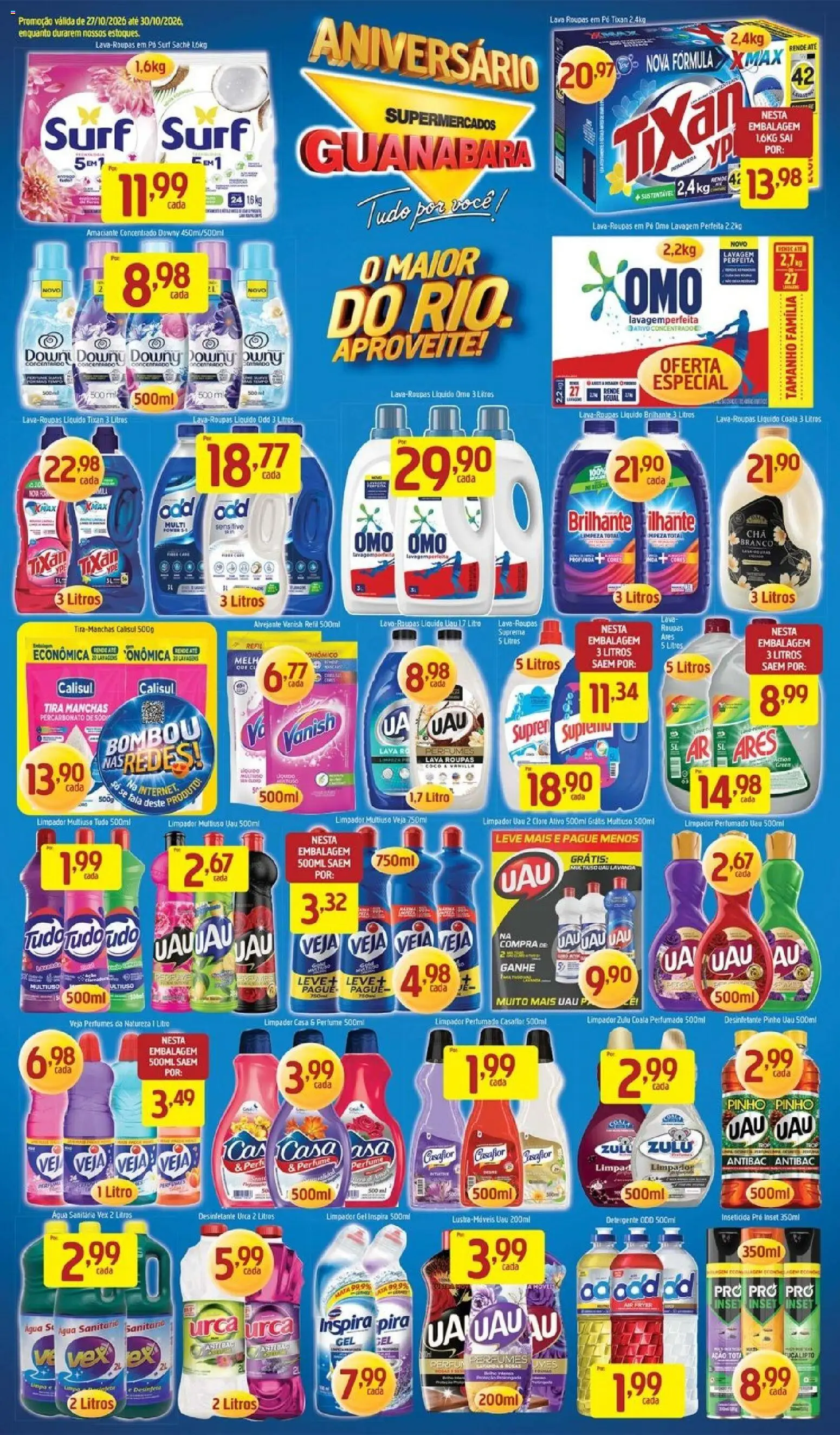 Supermercados Guanabara Folheto - válido de 27/10/2026 | Página: 12