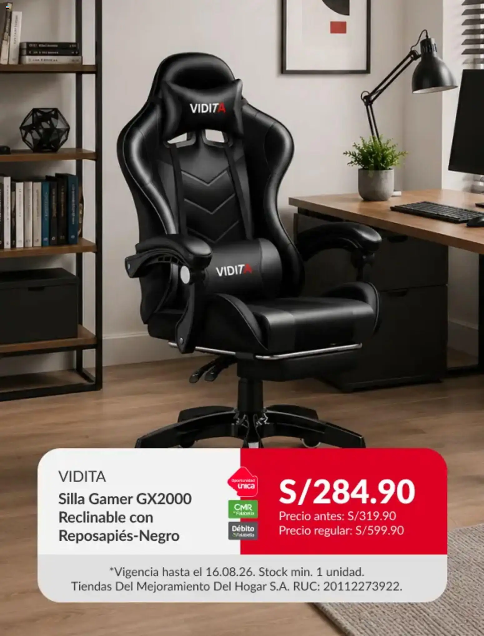 Catálogo Sodimac válido desde 10/08/2026 | Página: 6 | Productos: Silla