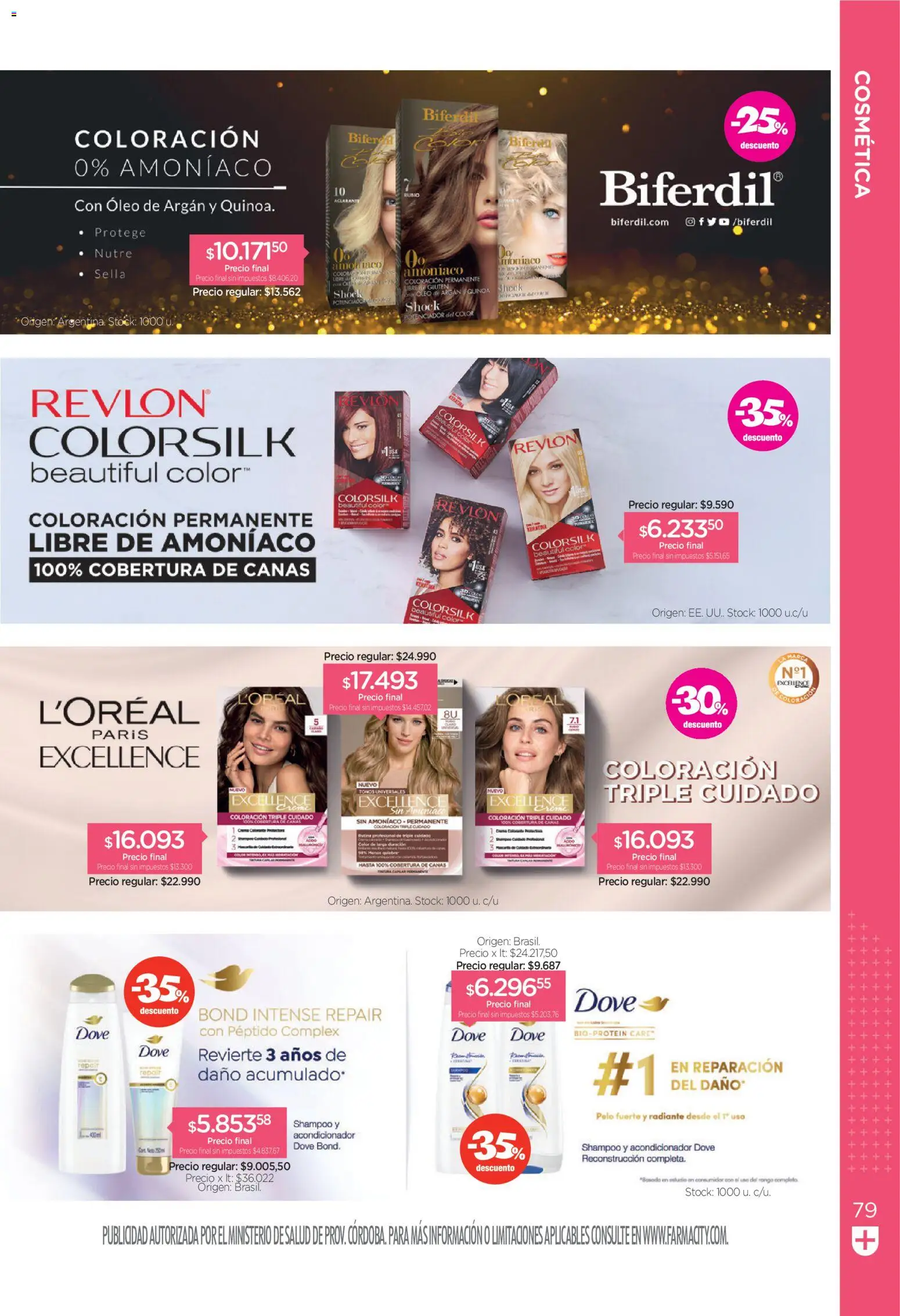 Farmacity catálogo │ válido desde el 02.06.2026 | Página: 79 | Productos: Shampoo, Acondicionador, Radiante