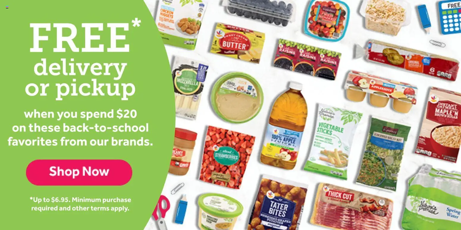 Stop & Shop Weekly Ad - valid from 08/21/2026 | Page: 2 | Products: Butter, Raisins, Water