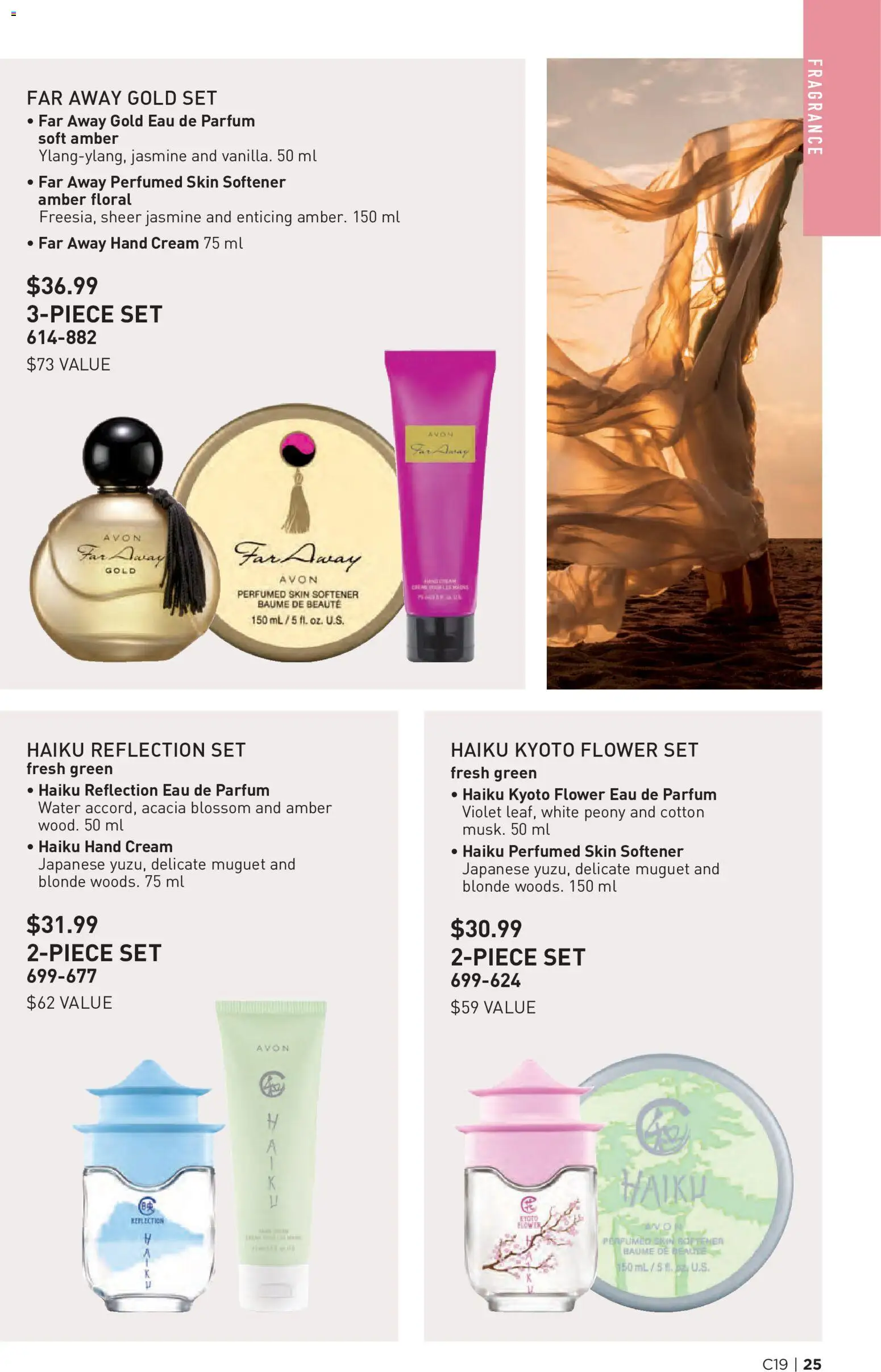 Avon flyer valid from Sep 9, 2026 | Page: 25 | Products: Cream, Water, Fragrance, Hand cream