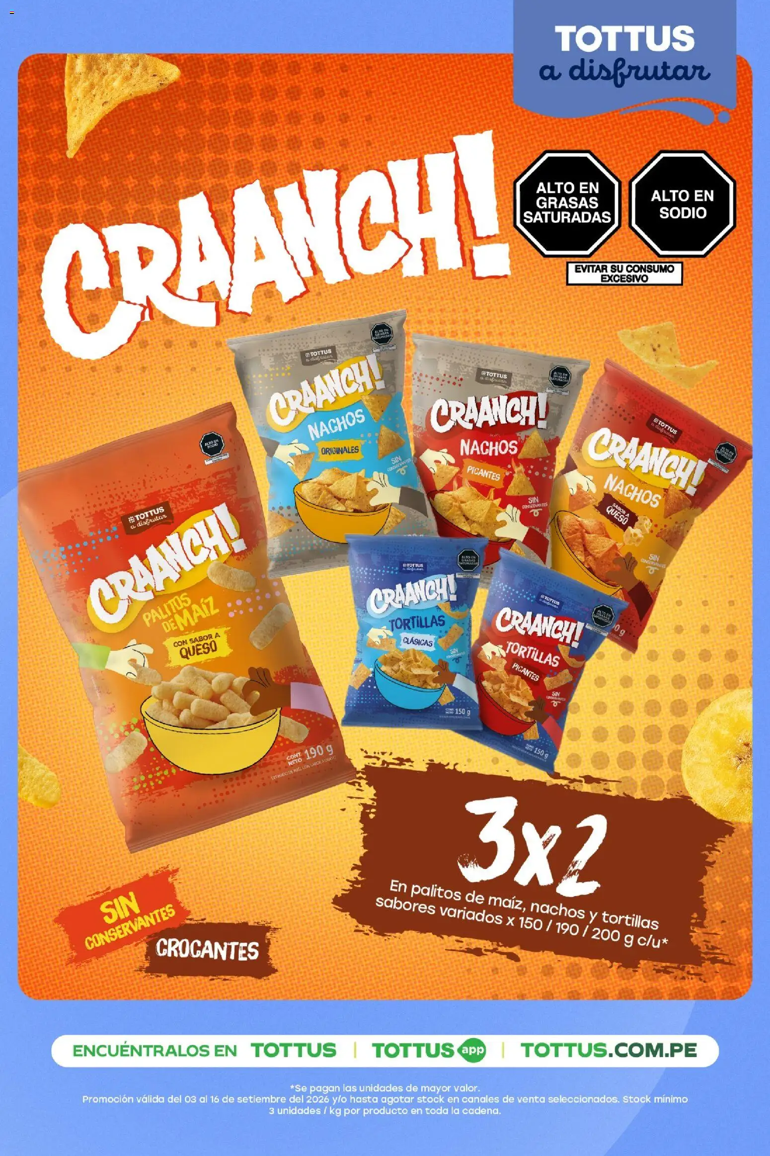 Catálogo Tottus válido desde 03/09/2026 | Página: 6 | Productos: Maíz, Queso, Tortillas