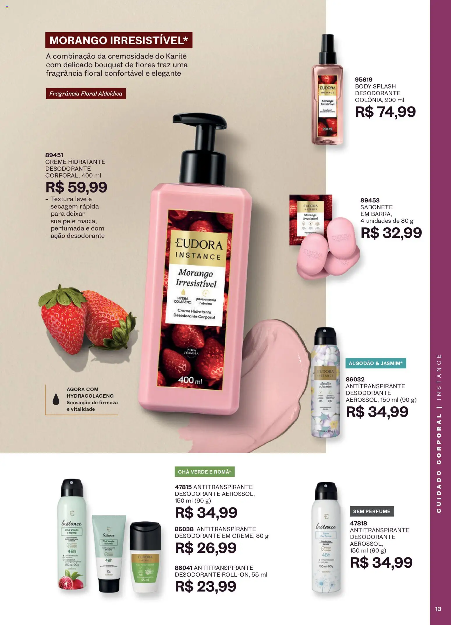 Eudora Folheto - válido de 16/09/2026 | Página: 16 | Produtos: Colágeno, Fragrância, Sabonete, Romã