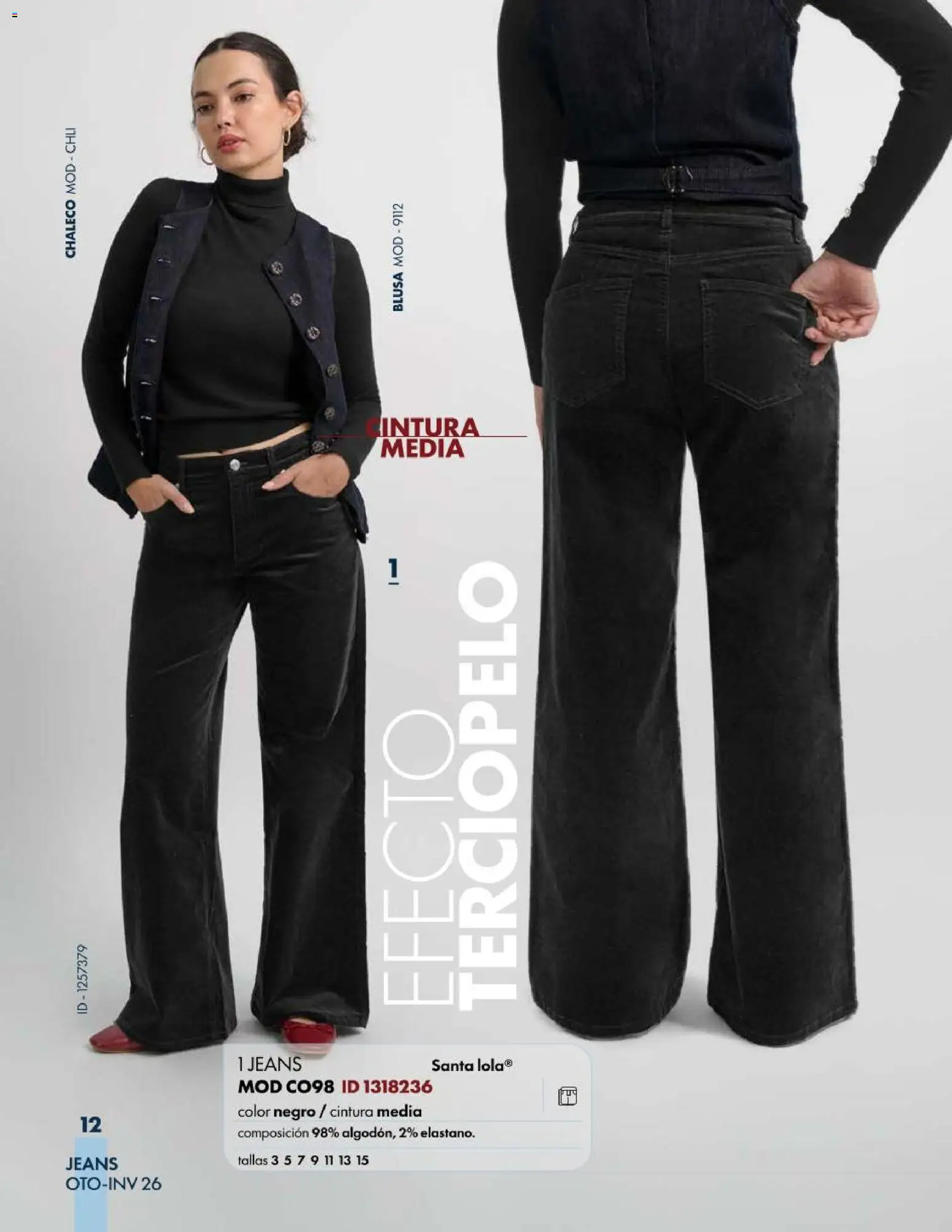 Nuevas ofertas de Price Shoes válidas en toda la República Mexicana desde el 03/08/2026. ¡Encuentra las mejores ofertas en Price Shoes catálogo Jeans! | Página: 12 | Productos: Blusa, Chaleco