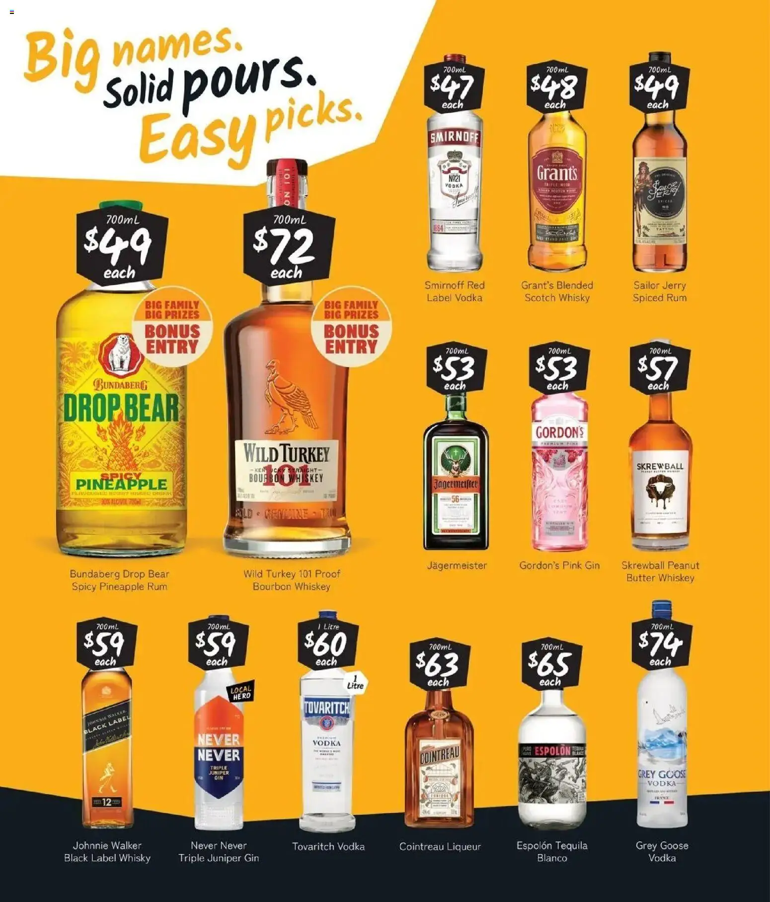 Cellarbrations catalogue - valid from 13/07/2026 | Page: 4 | Products: Butter, Rum, Scotch, Turkey