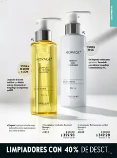 Vista previa de Oriflame campaña 9 2026, nuevo folleto de la tienda, válido en México a partir del 20/06/2026 | Página: 83 | Productos: Leche, Aceite, Limpiador